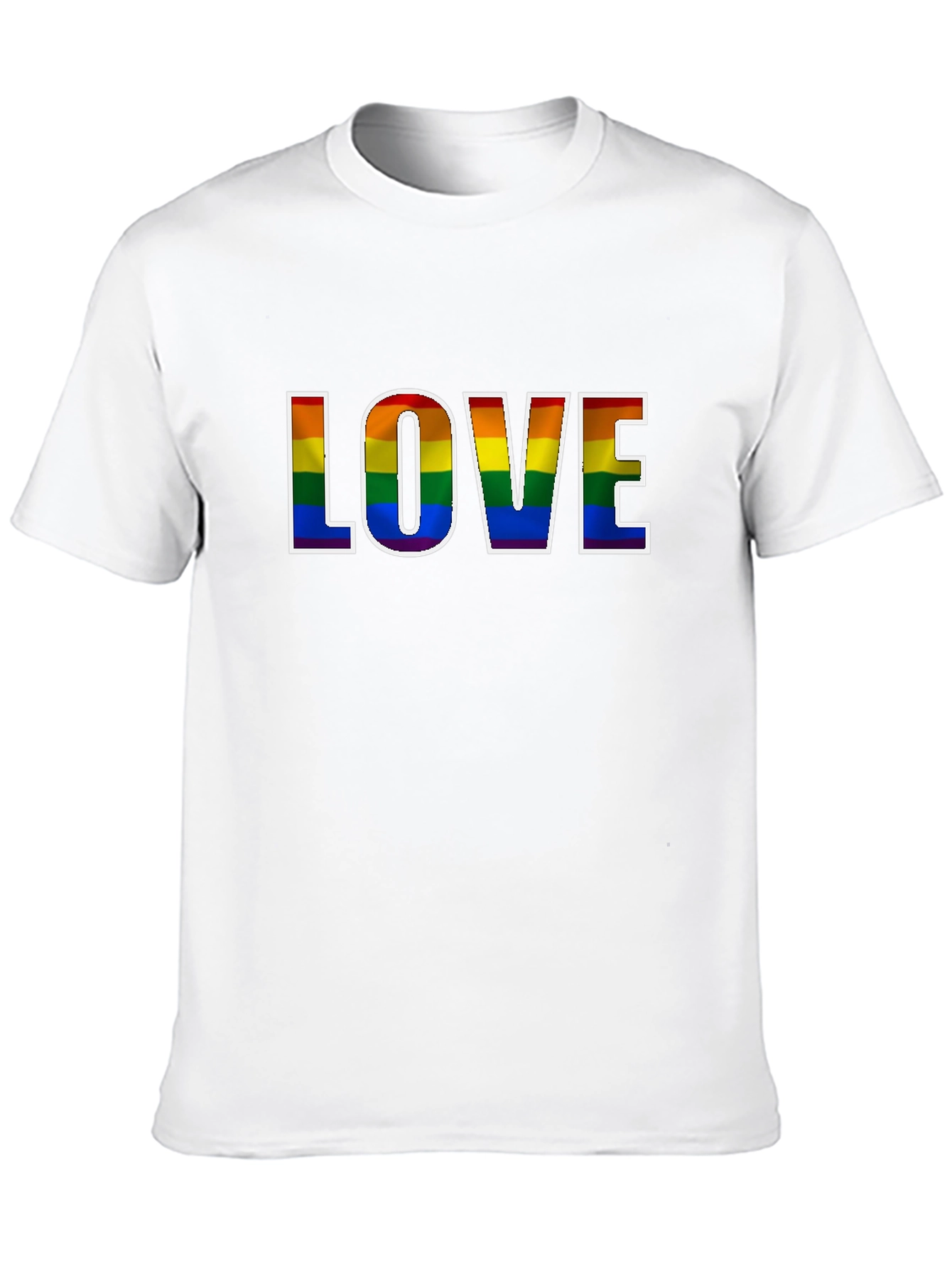 Camiseta Negra Orgullo LGBT Amor