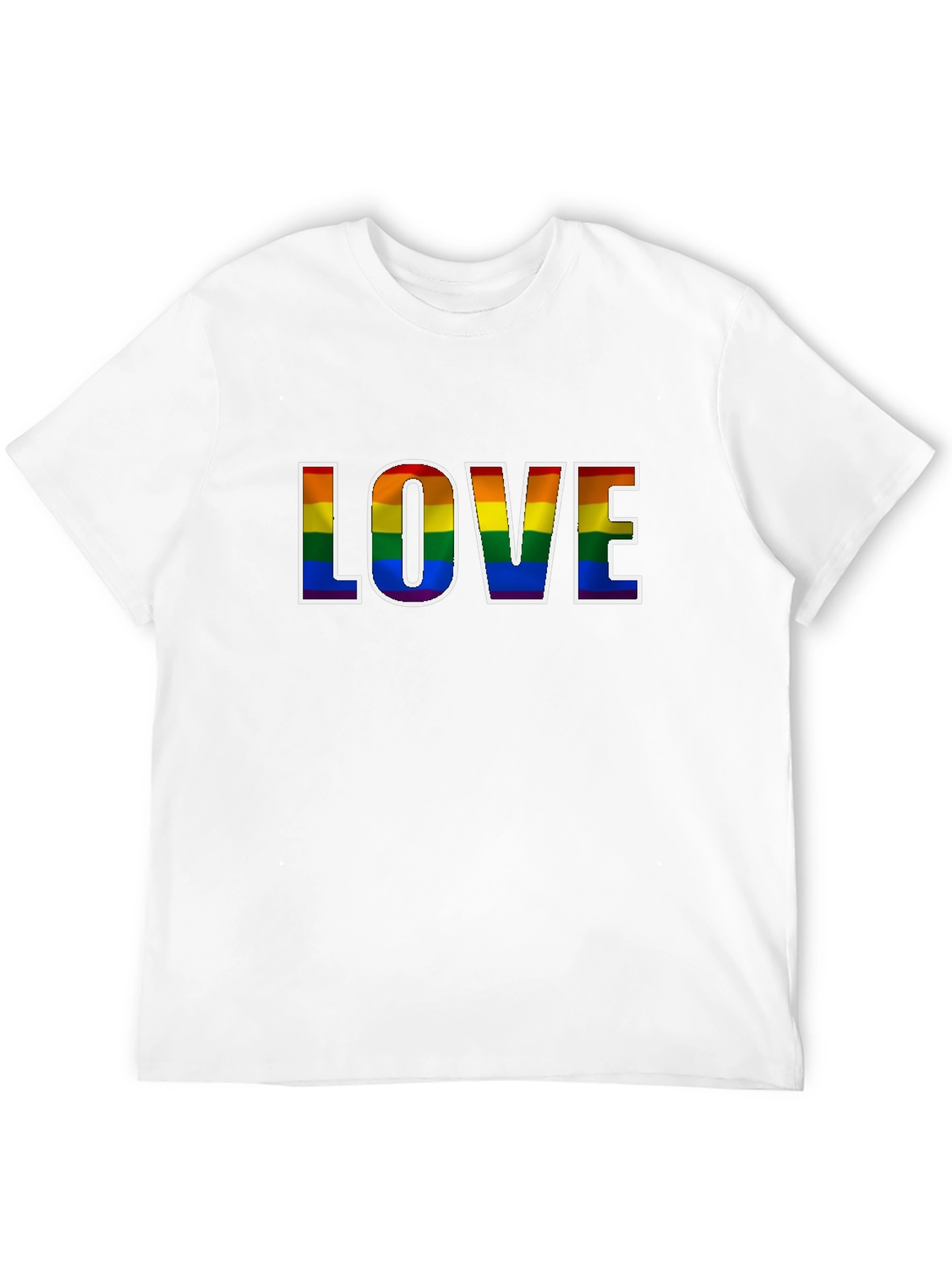 Camiseta Negra Orgullo LGBT Amor