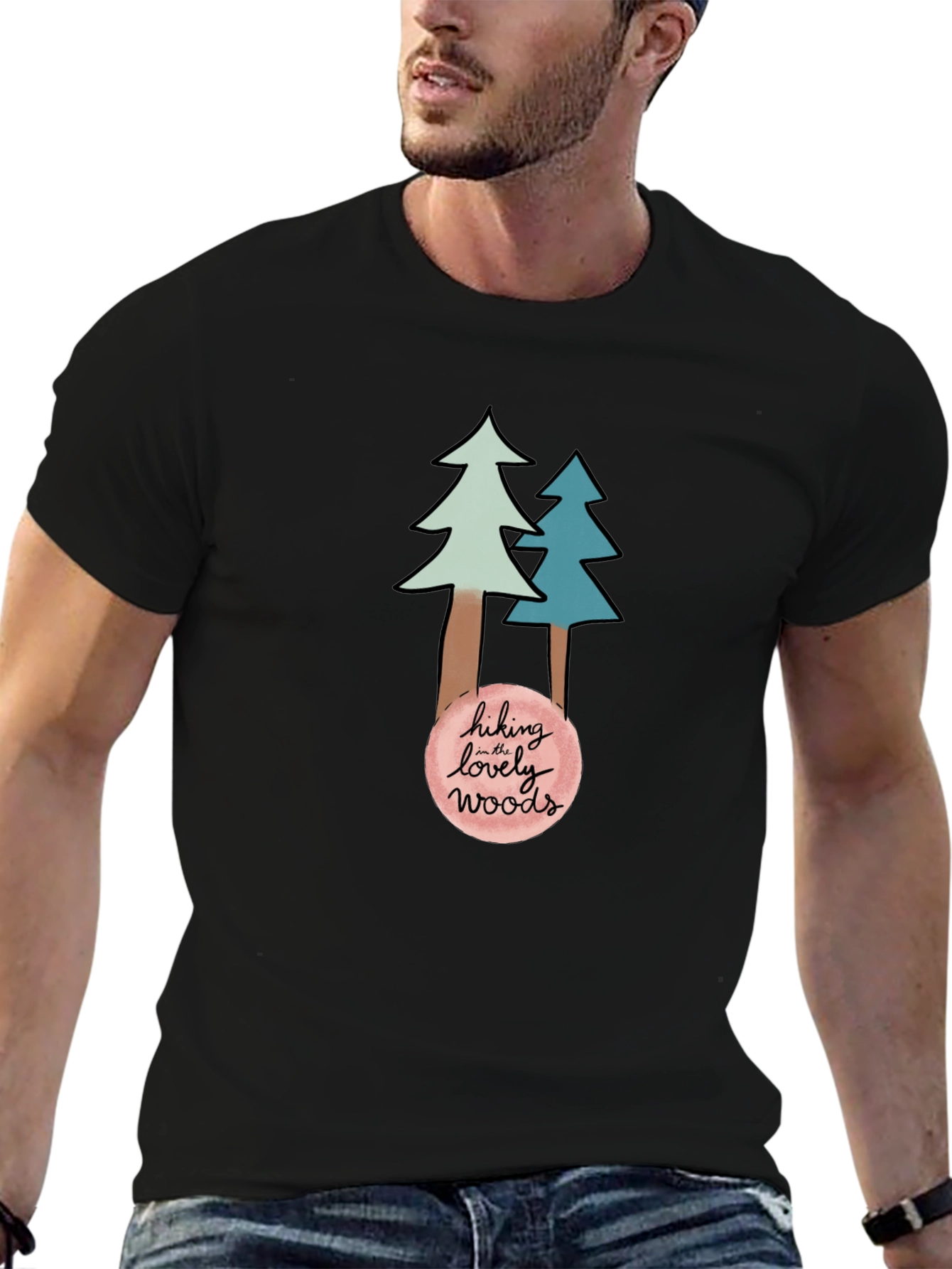 Camiseta Hiking Lovely Woods