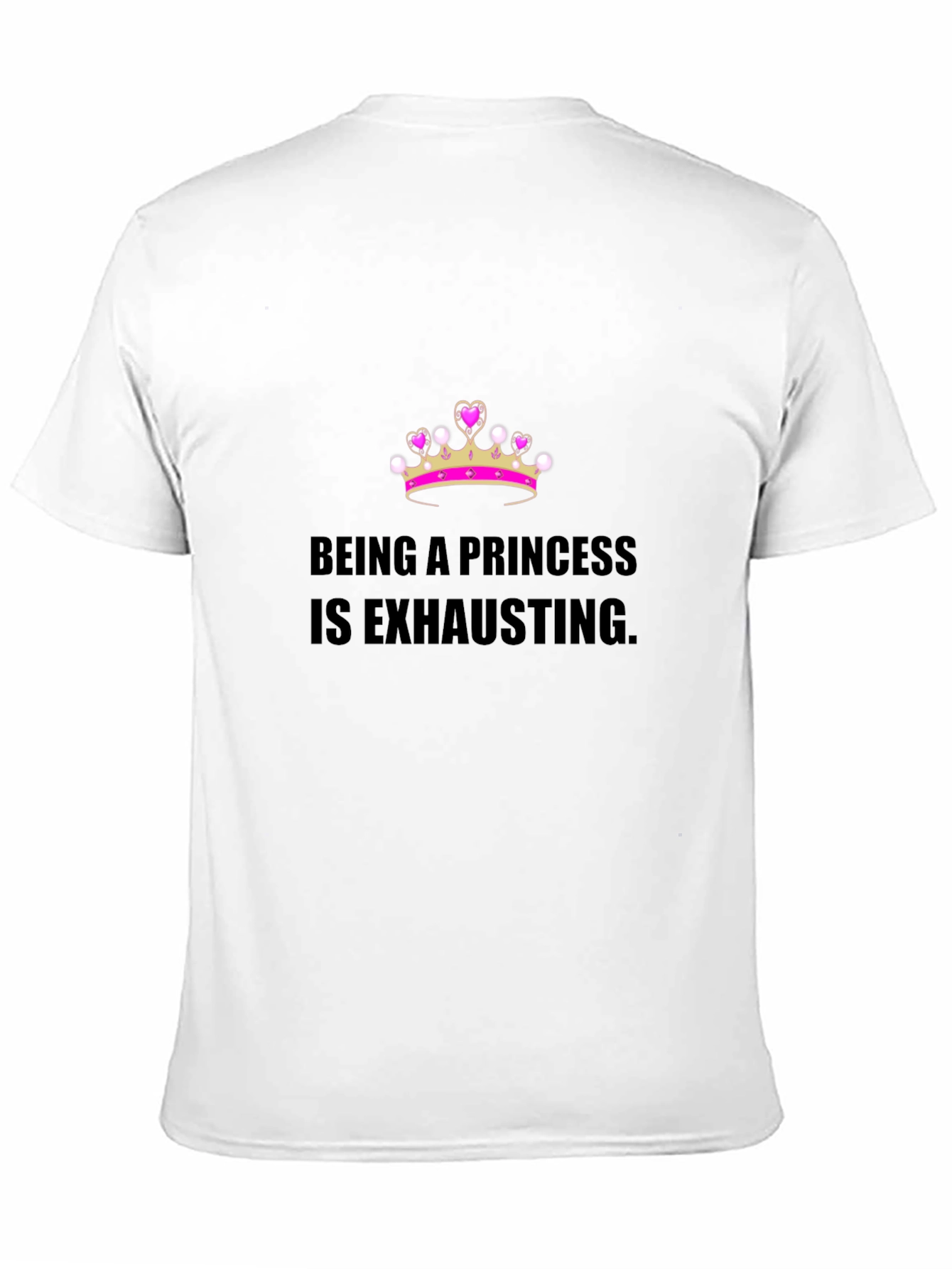 Camiseta Negra: Ser Princesa Agota