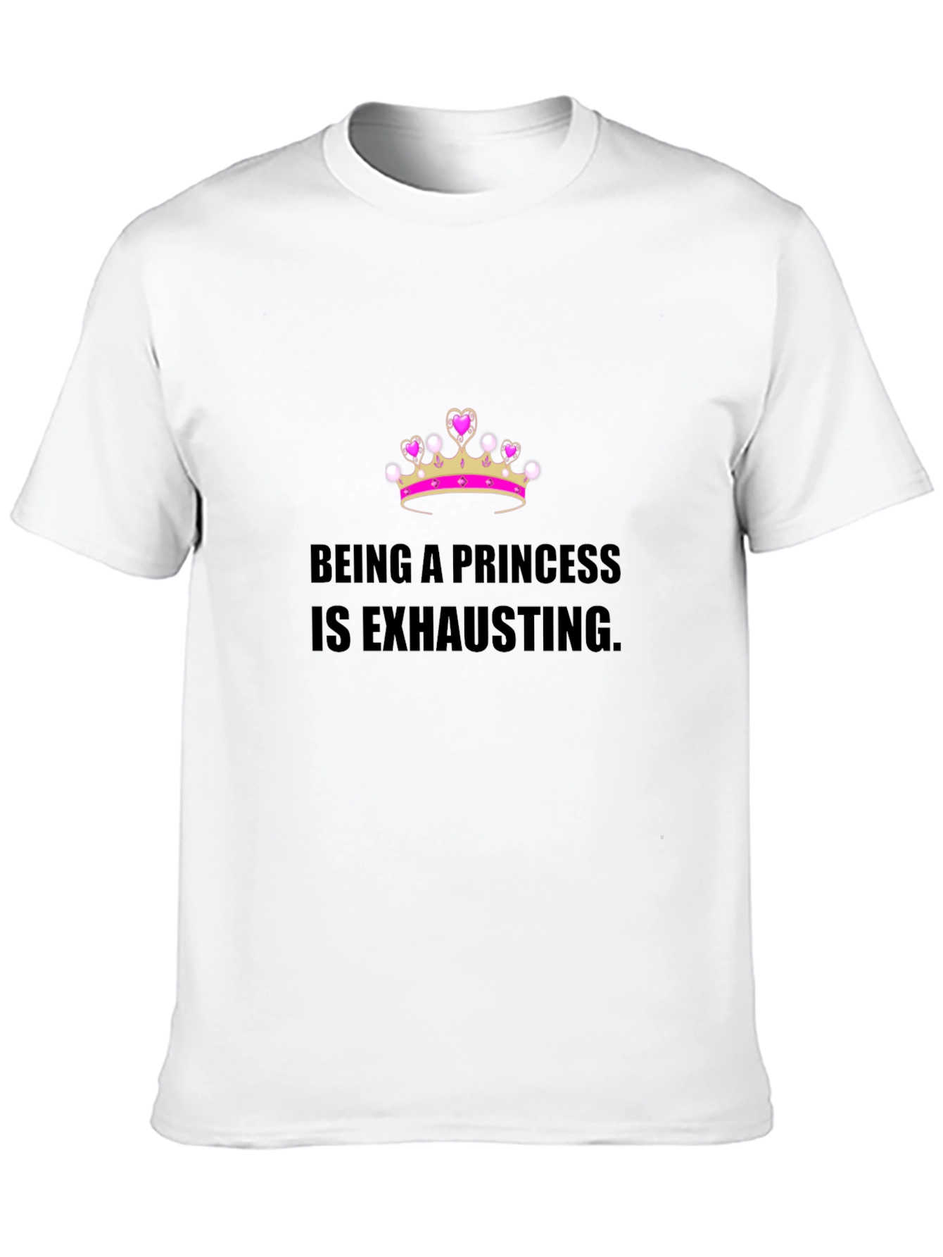 Camiseta Negra: Ser Princesa Agota