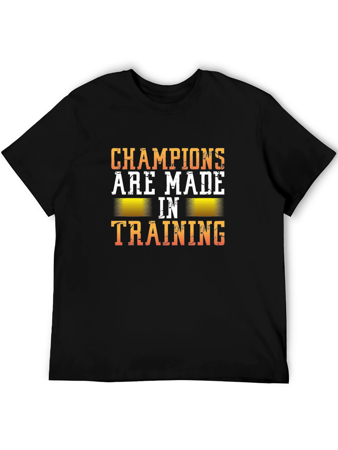 Camiseta Negra Champions Made in Training