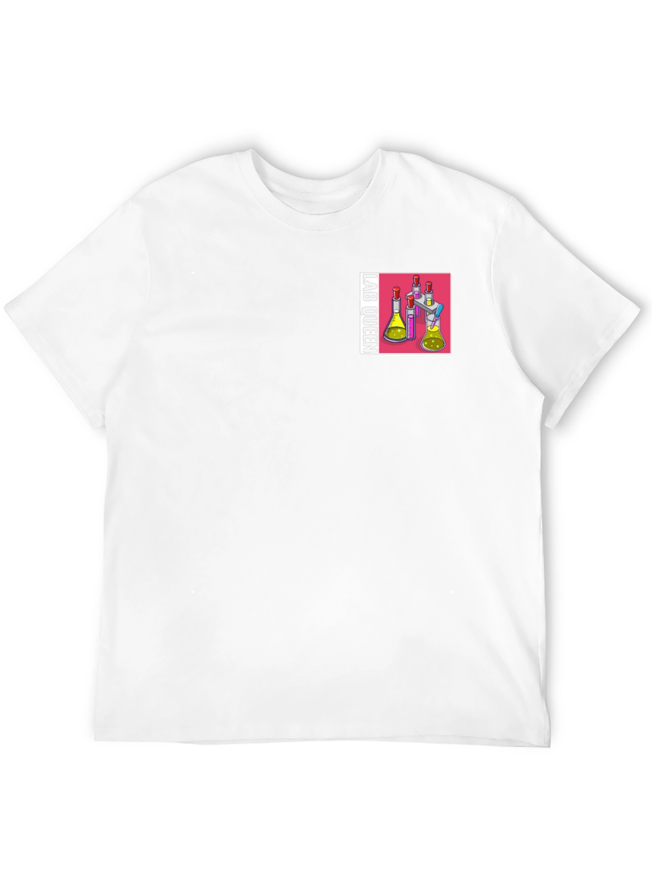 Camiseta Negra Lab Queen para Científicas