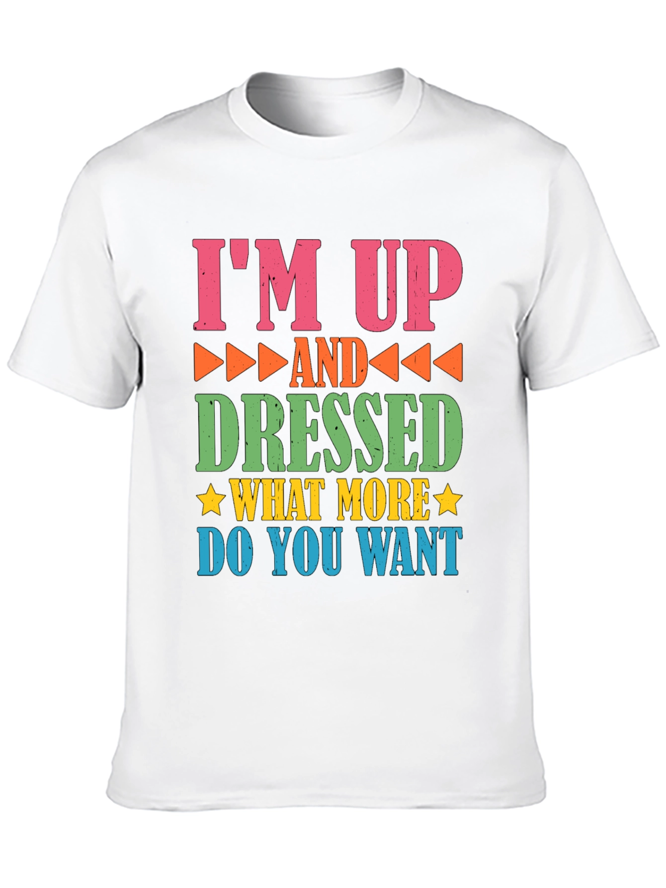 Camiseta con Estampado Gracioso: ¡Ya Estoy Listo!