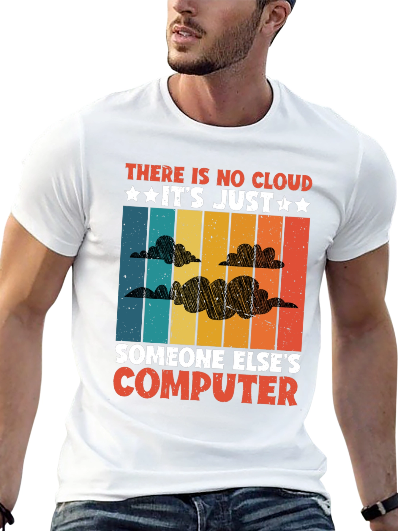 Camiseta: No Hay Nube Es Solo Otra Computadora