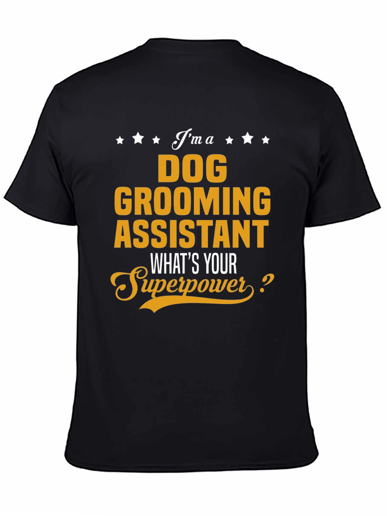 Camiseta Dog Grooming Assistant - Superpoderes