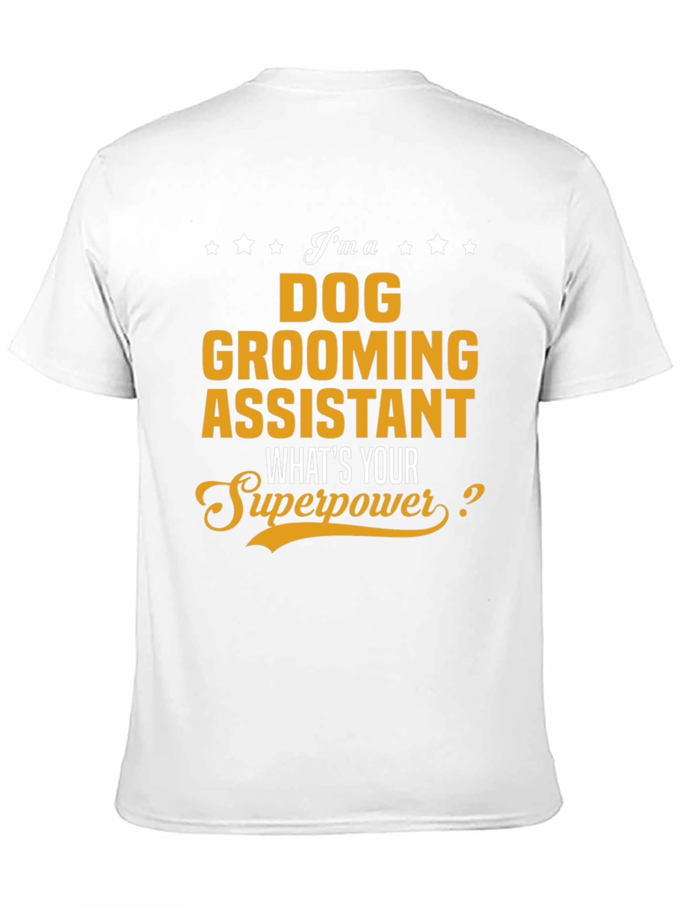 Camiseta Dog Grooming Assistant - Superpoderes