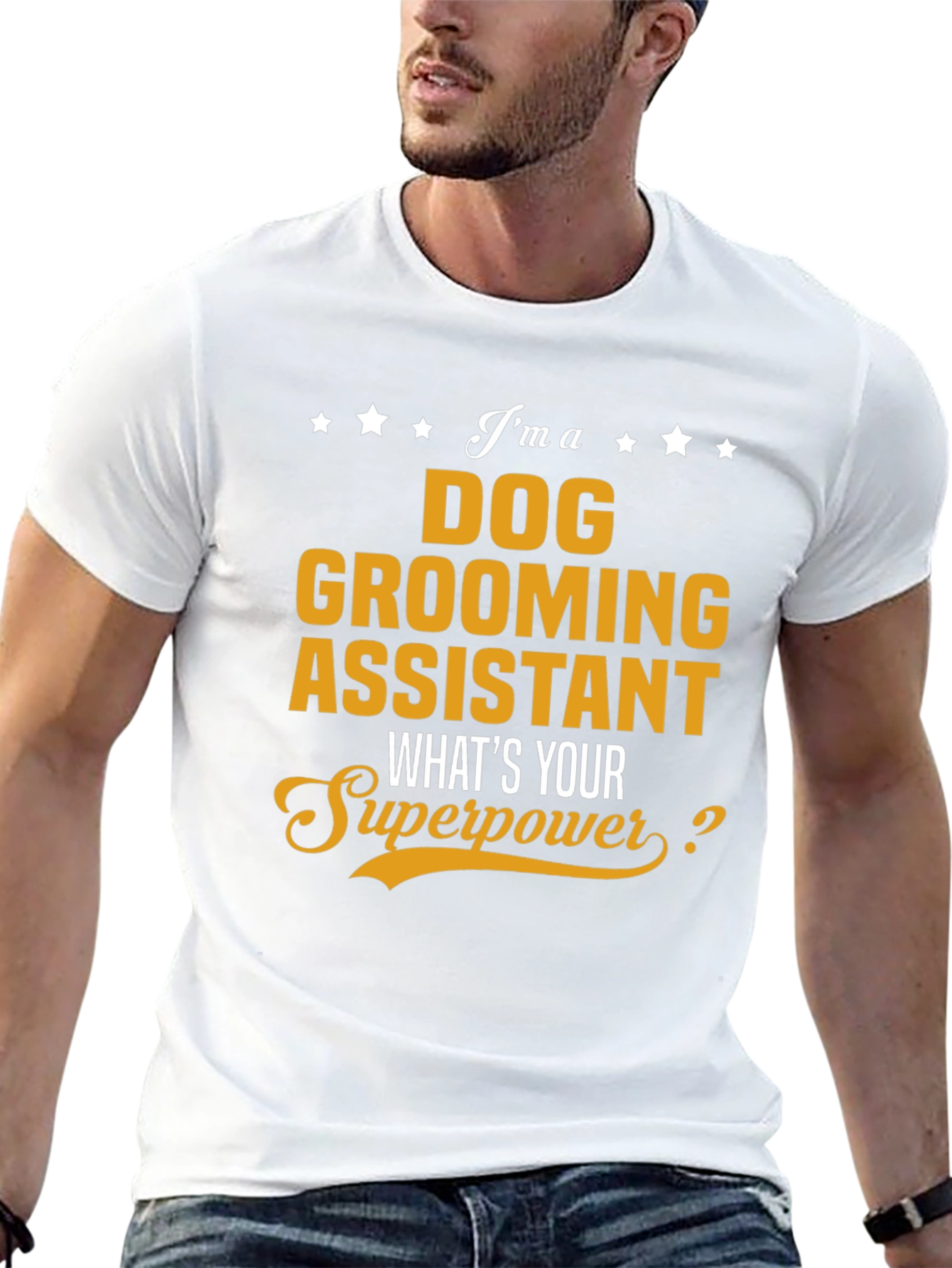 Camiseta Dog Grooming Assistant - Superpoderes