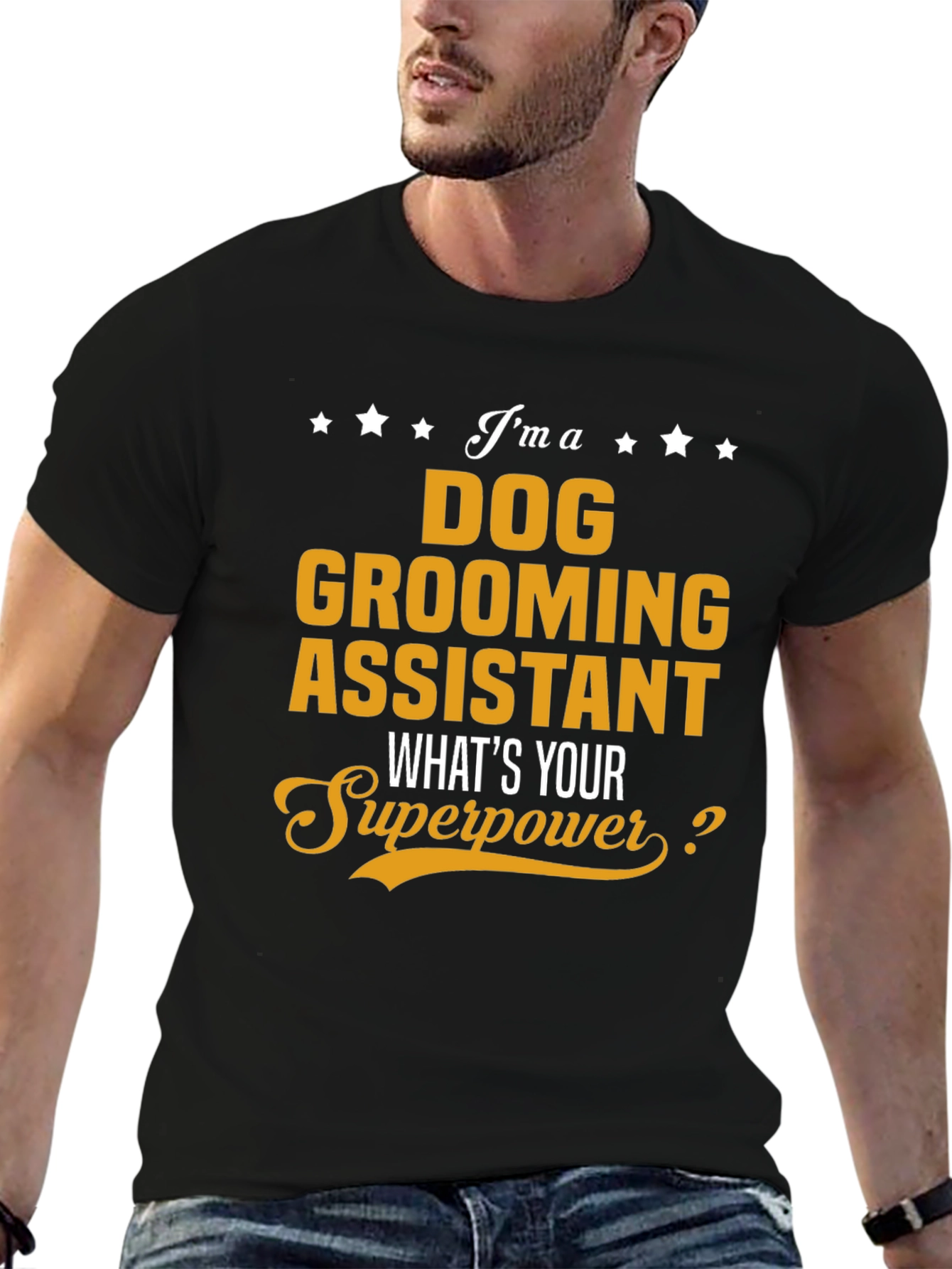 Camiseta Dog Grooming Assistant - Superpoderes