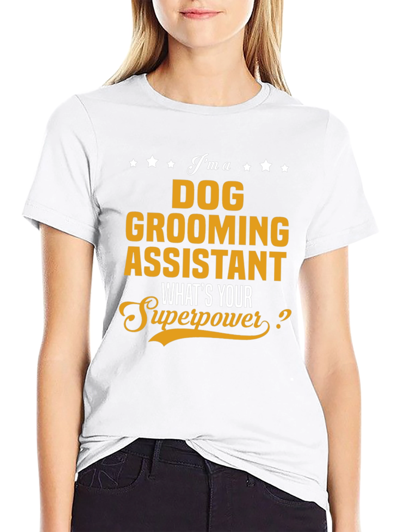 Camiseta Dog Grooming Assistant - Superpoderes
