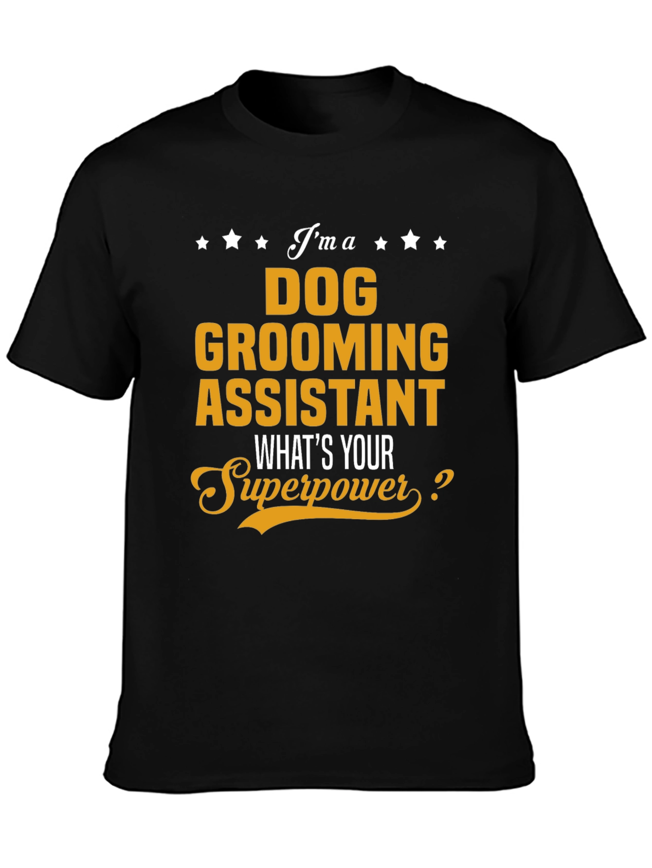 Camiseta Dog Grooming Assistant - Superpoderes