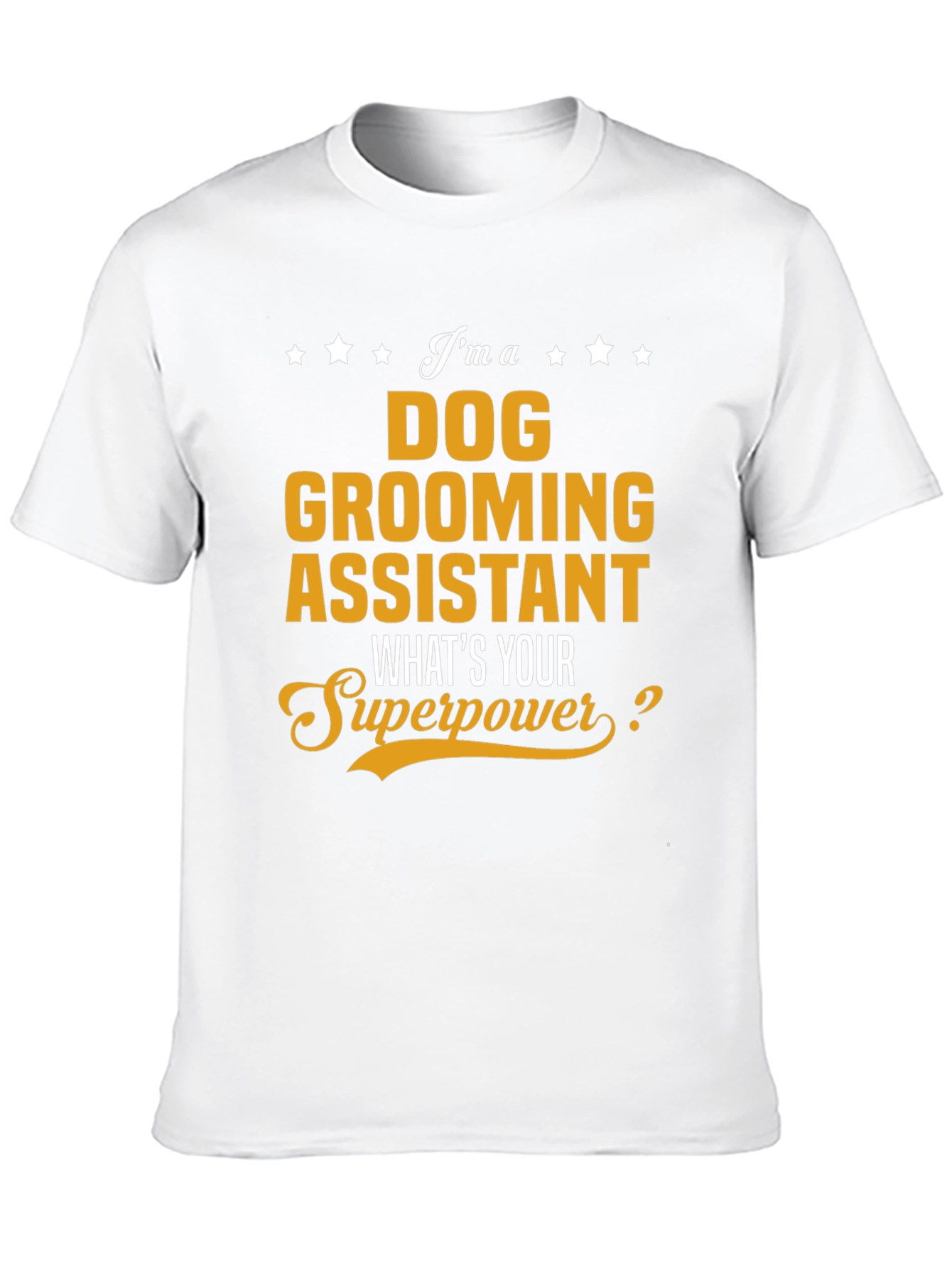 Camiseta Dog Grooming Assistant - Superpoderes