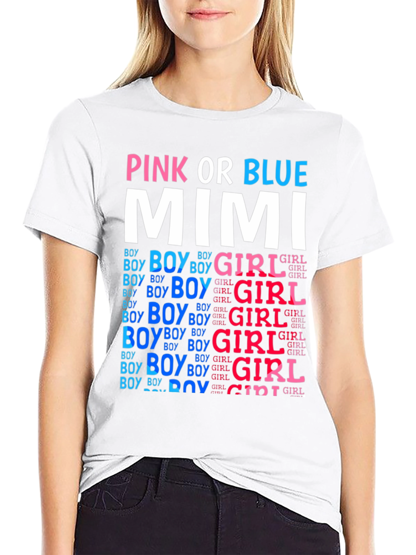 Camiseta Revelación de Género Mimi - ¿Niño o Niña?