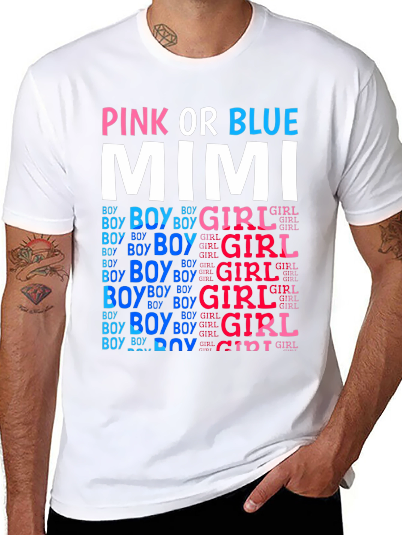 Camiseta Revelación de Género Mimi - ¿Niño o Niña?
