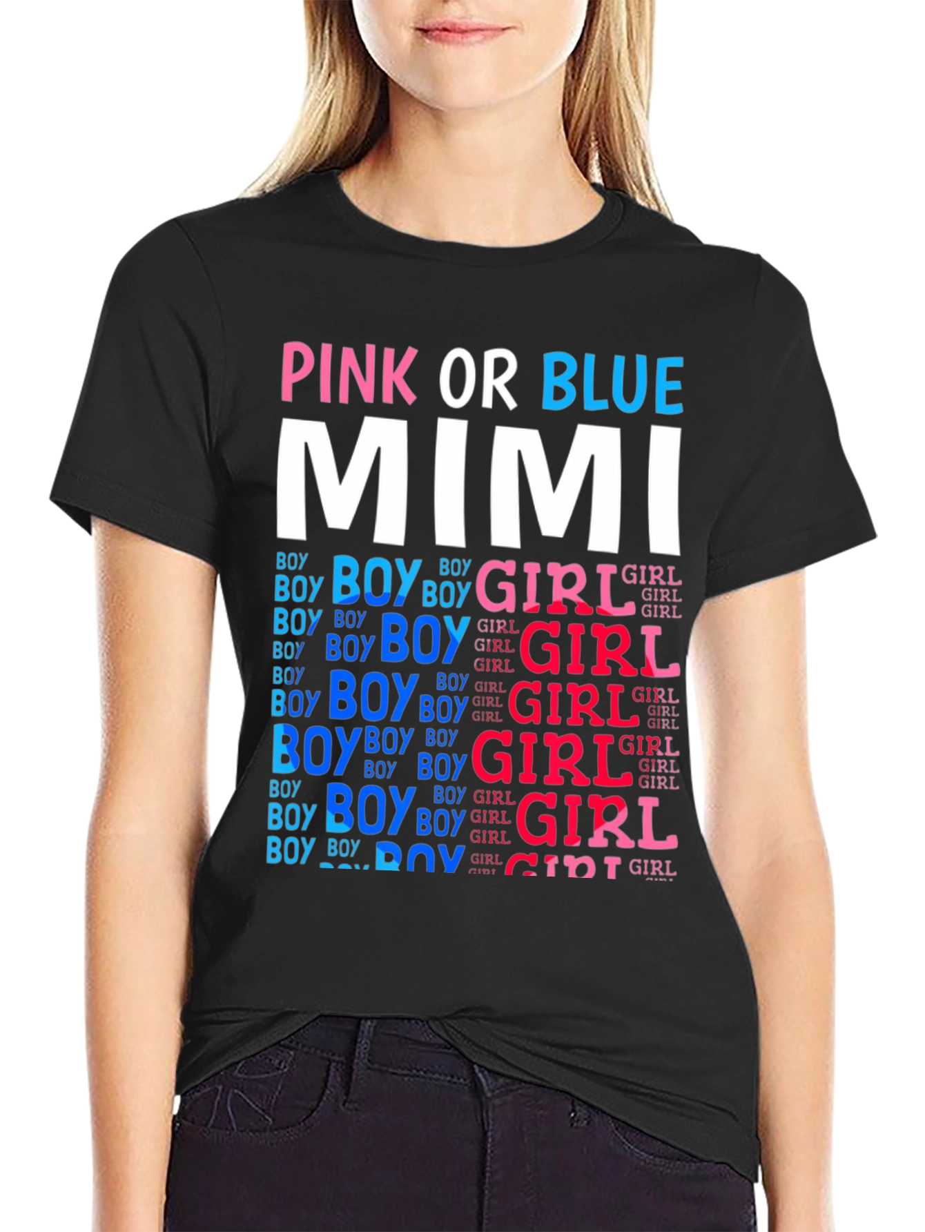 Camiseta Revelación de Género Mimi - ¿Niño o Niña?