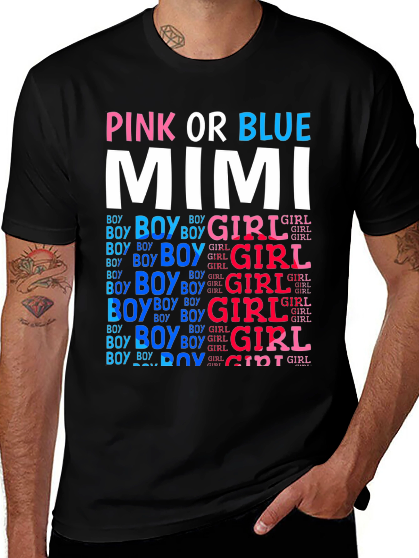 Camiseta Revelación de Género Mimi - ¿Niño o Niña?