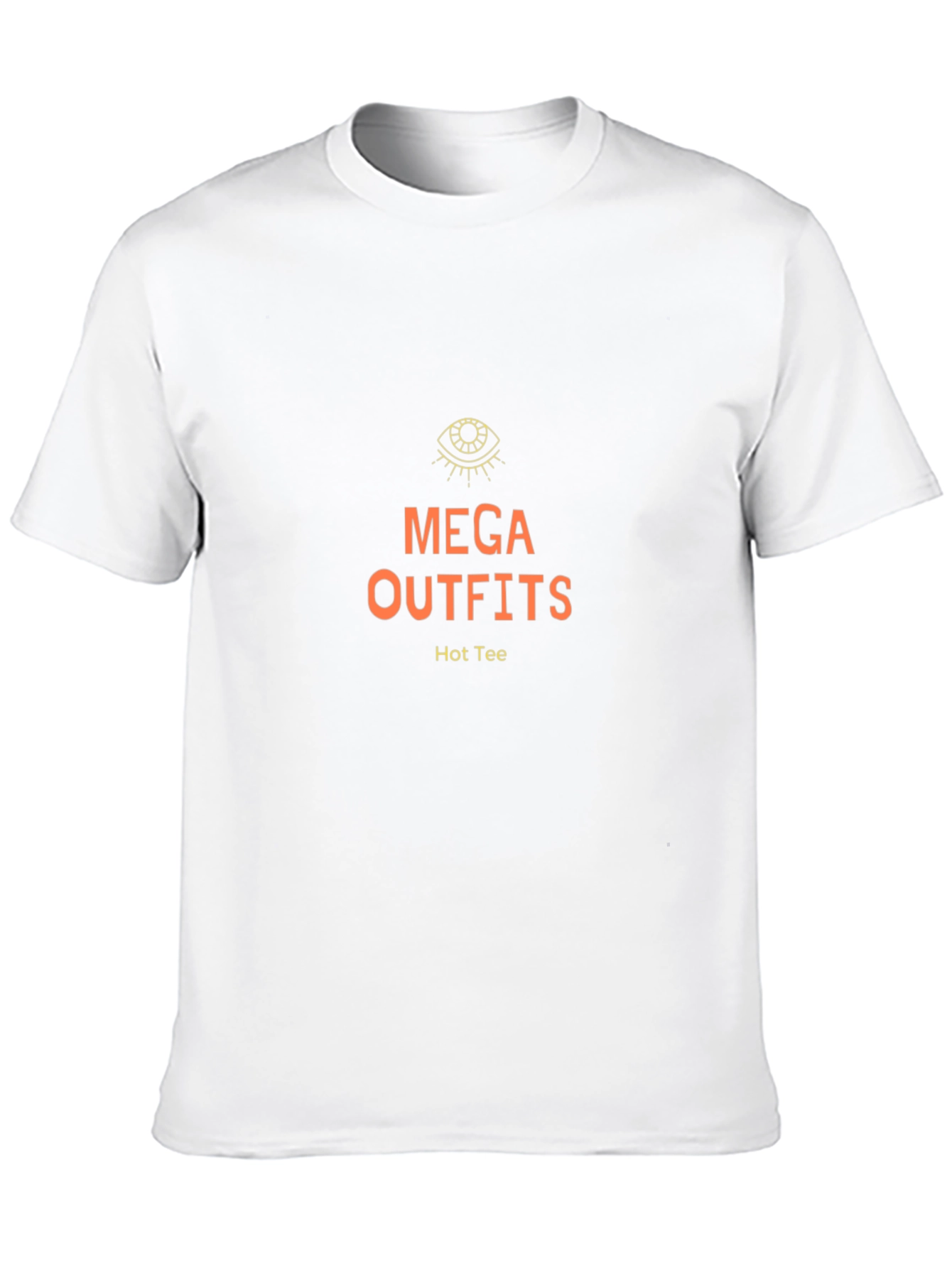 Camiseta Negra Mega Outfits - Diseño Moderno