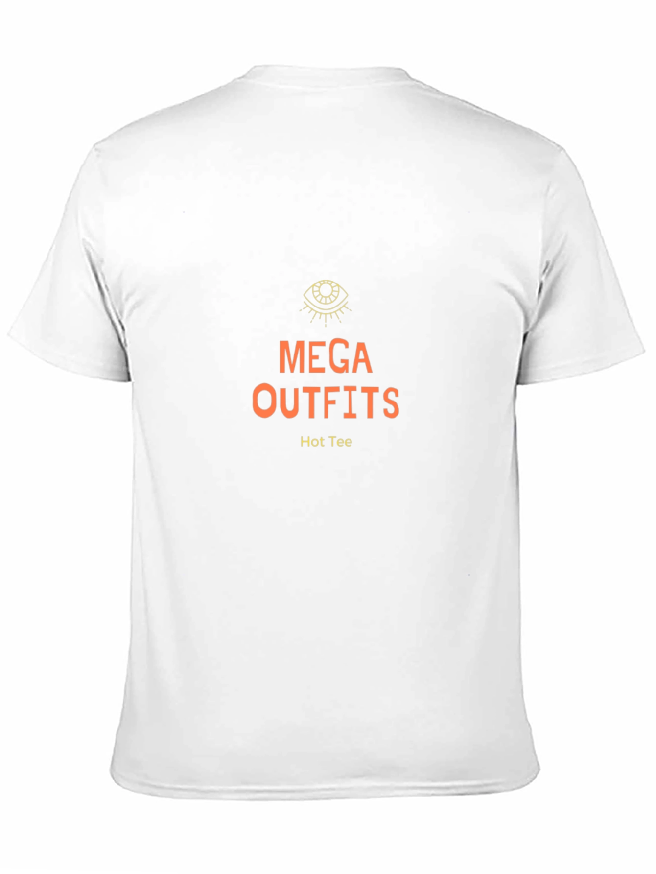 Camiseta Negra Mega Outfits - Diseño Moderno