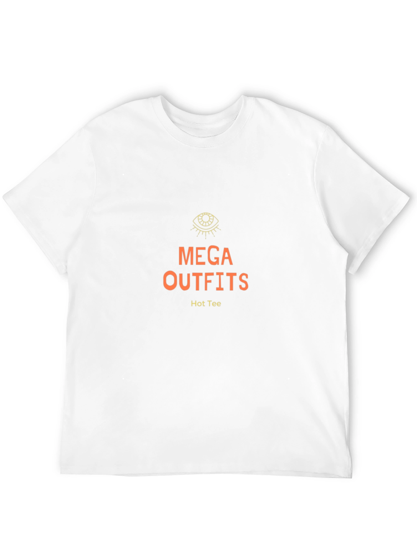 Camiseta Negra Mega Outfits - Diseño Moderno
