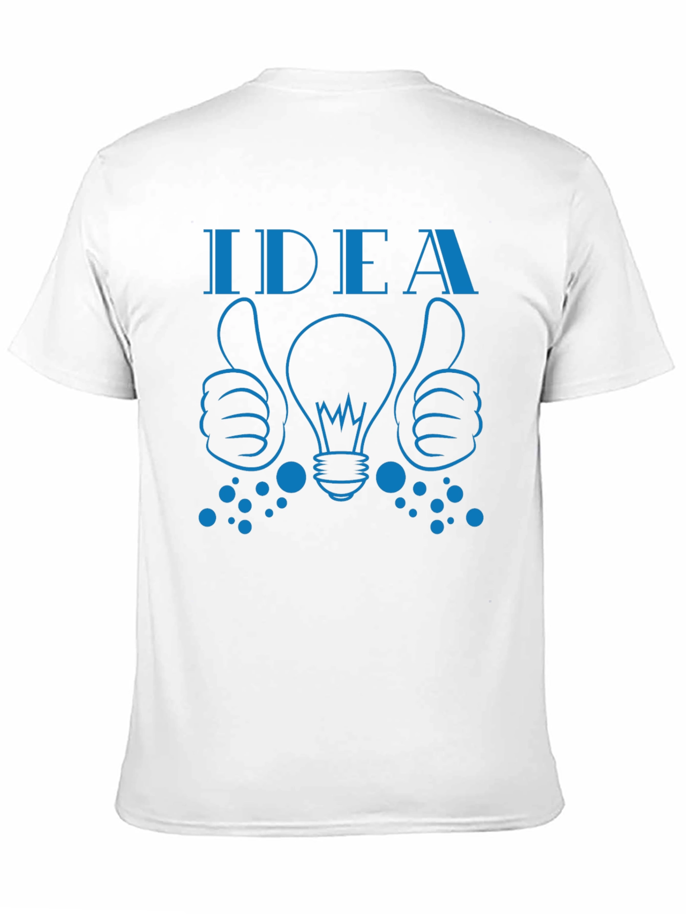 Camiseta Negra Idea Creativa y Original