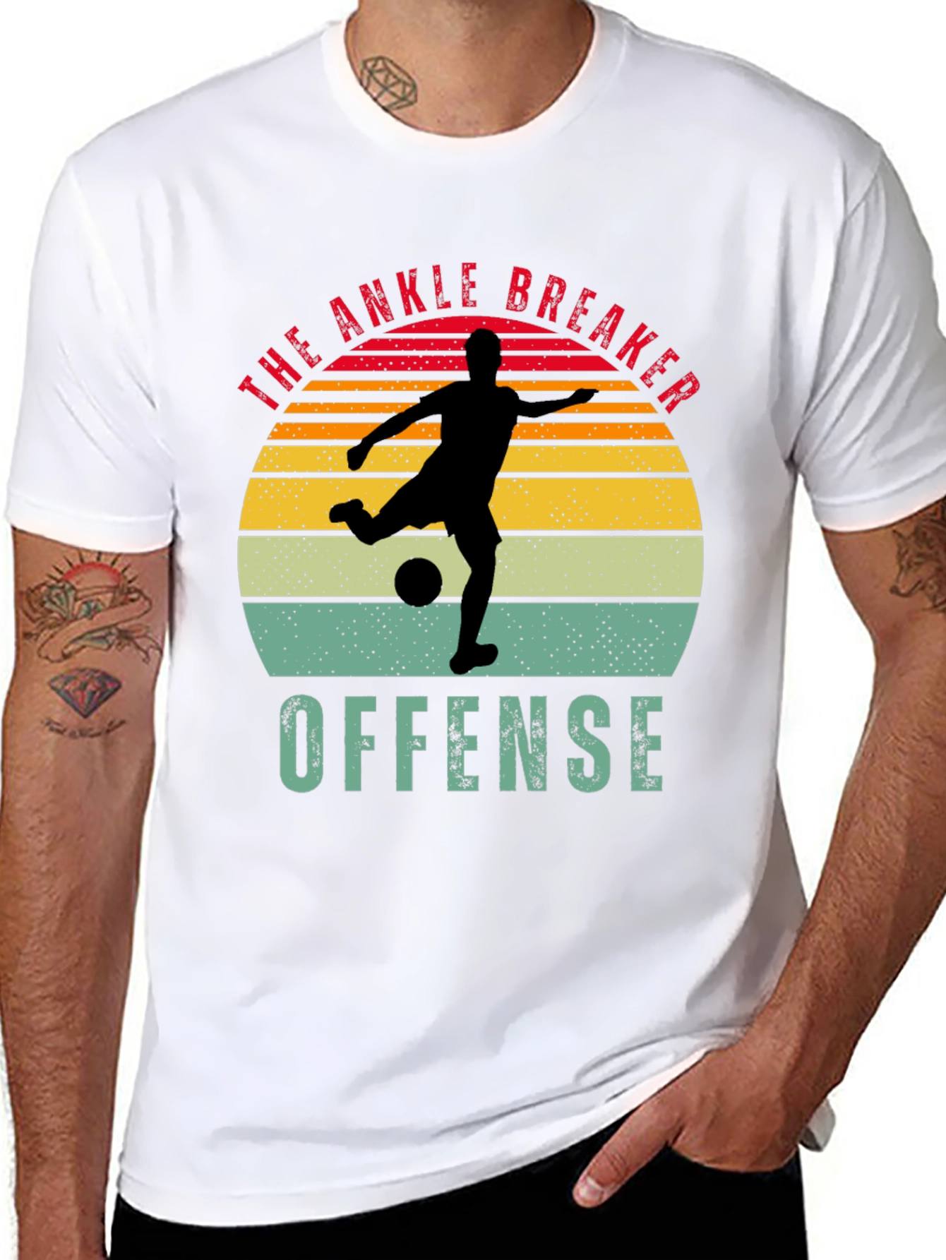 Camiseta Fútbol: Rompe Tobillos en la Ofensiva