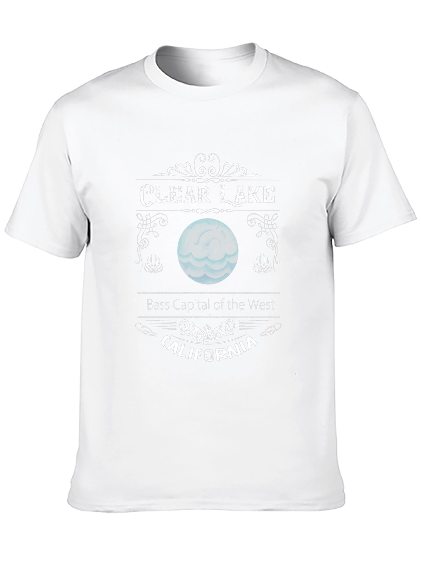 Camiseta Negra Clear Lake California