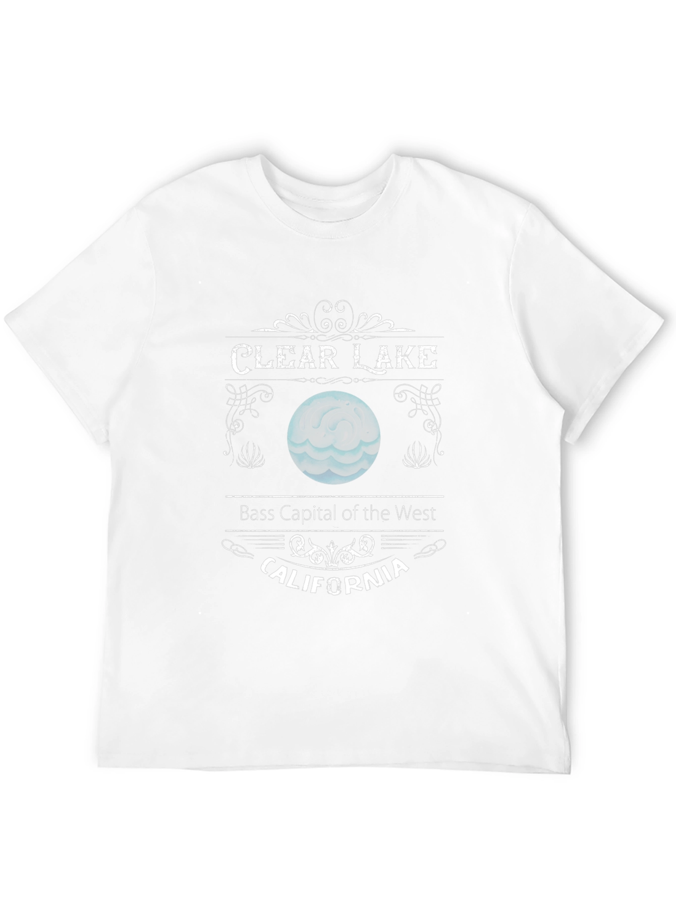 Camiseta Negra Clear Lake California