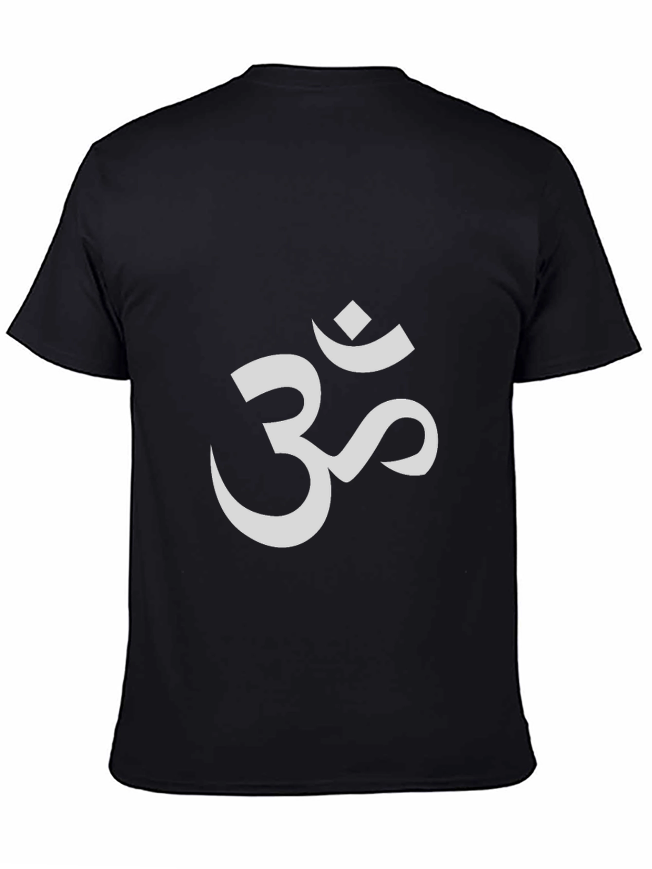 Camiseta Negra Om - Estilo y Espiritualidad