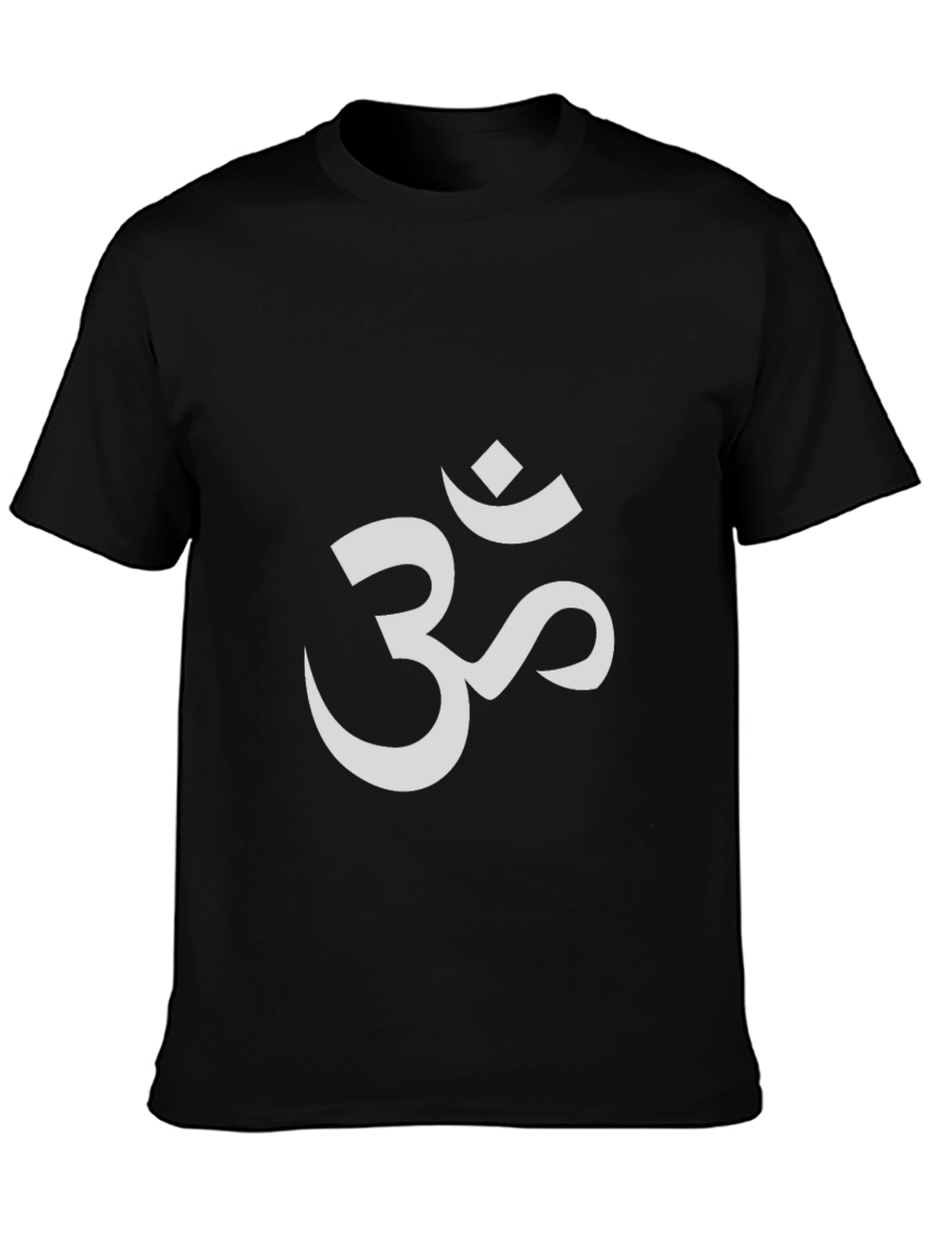 Camiseta Negra Om - Estilo y Espiritualidad