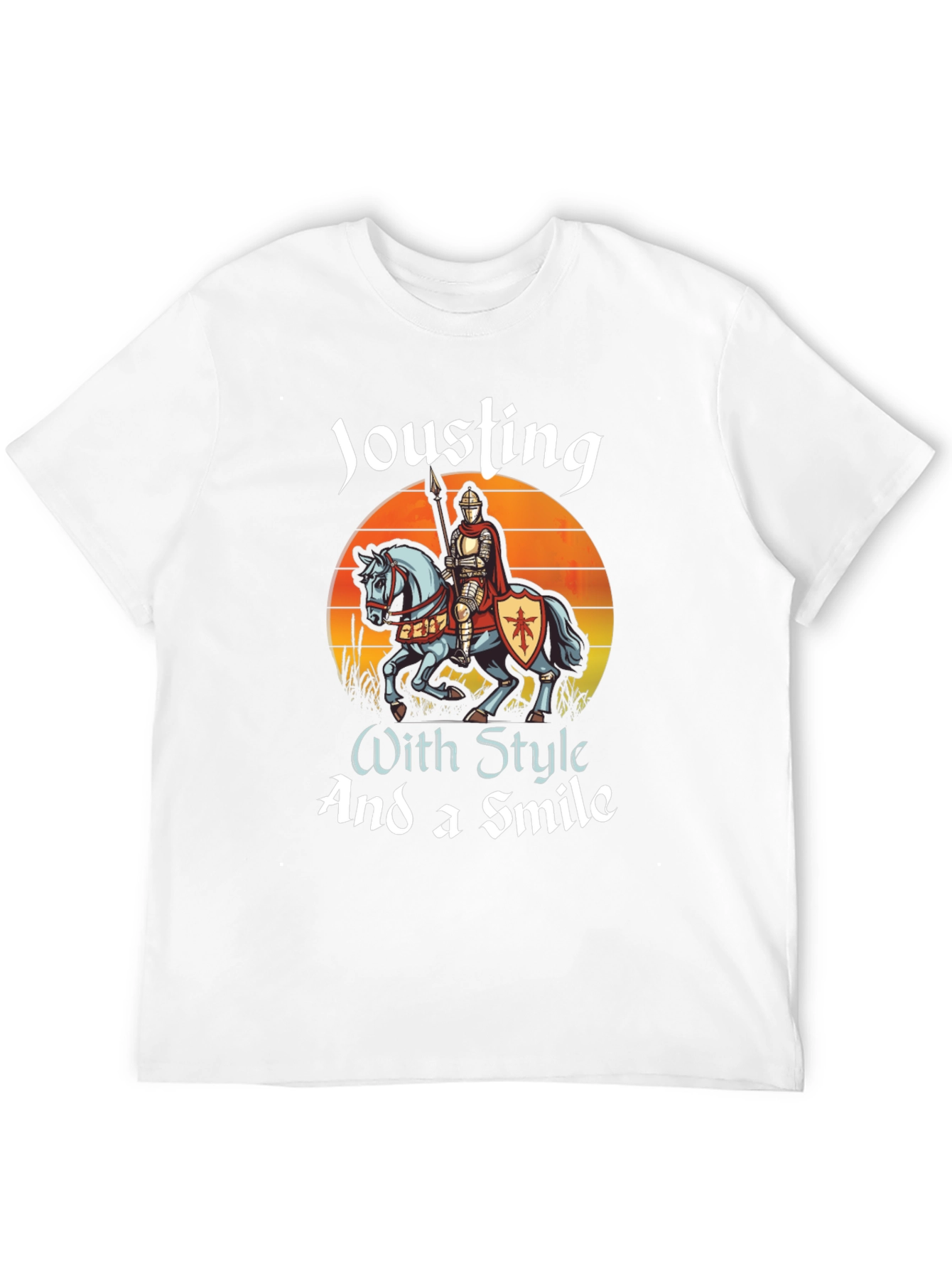 Camiseta Negra: Justas con Estilo y una Sonrisa