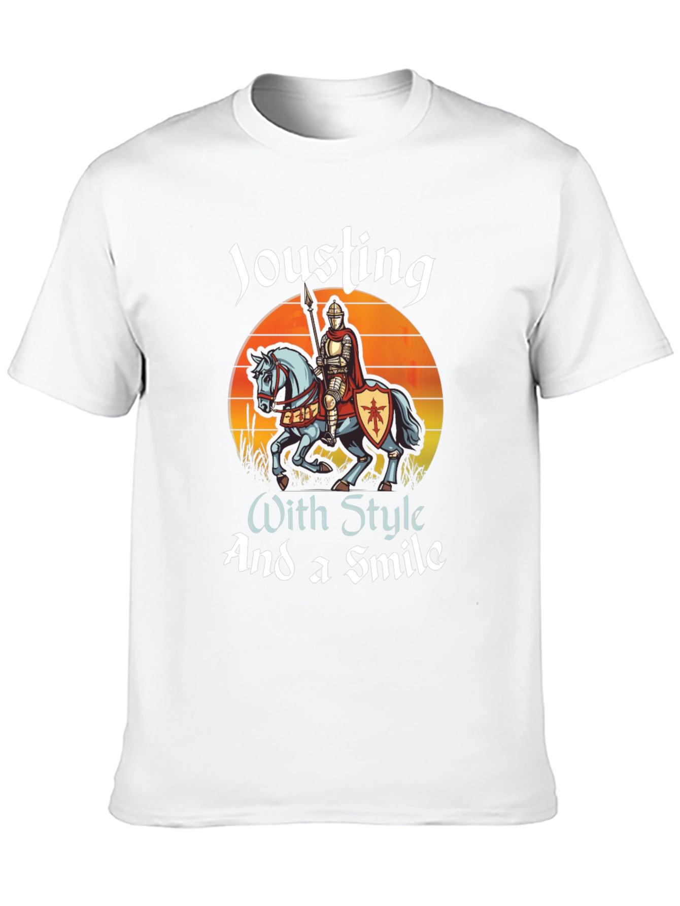 Camiseta Negra: Justas con Estilo y una Sonrisa