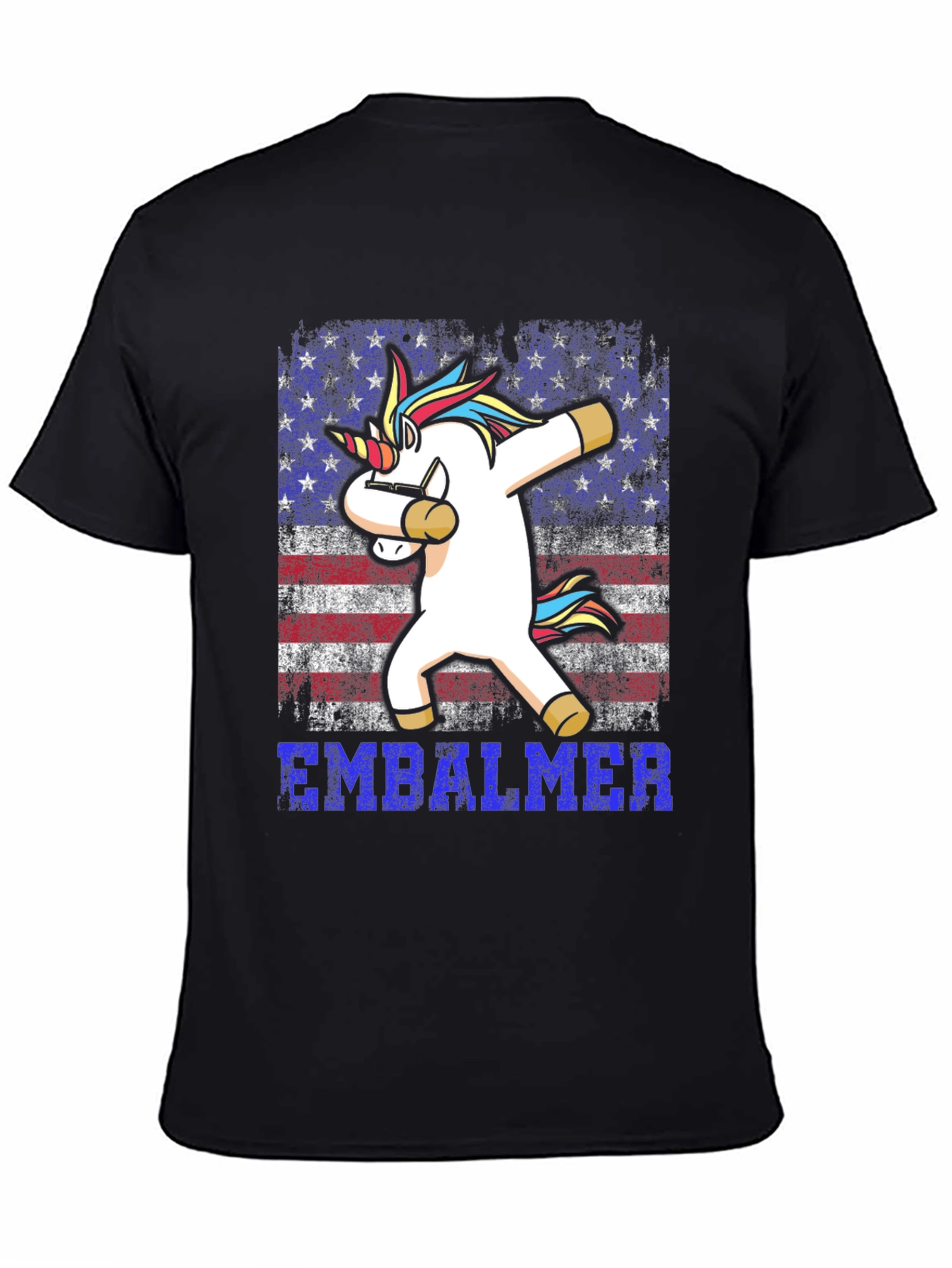 Camiseta Embalmer Unicornio USA