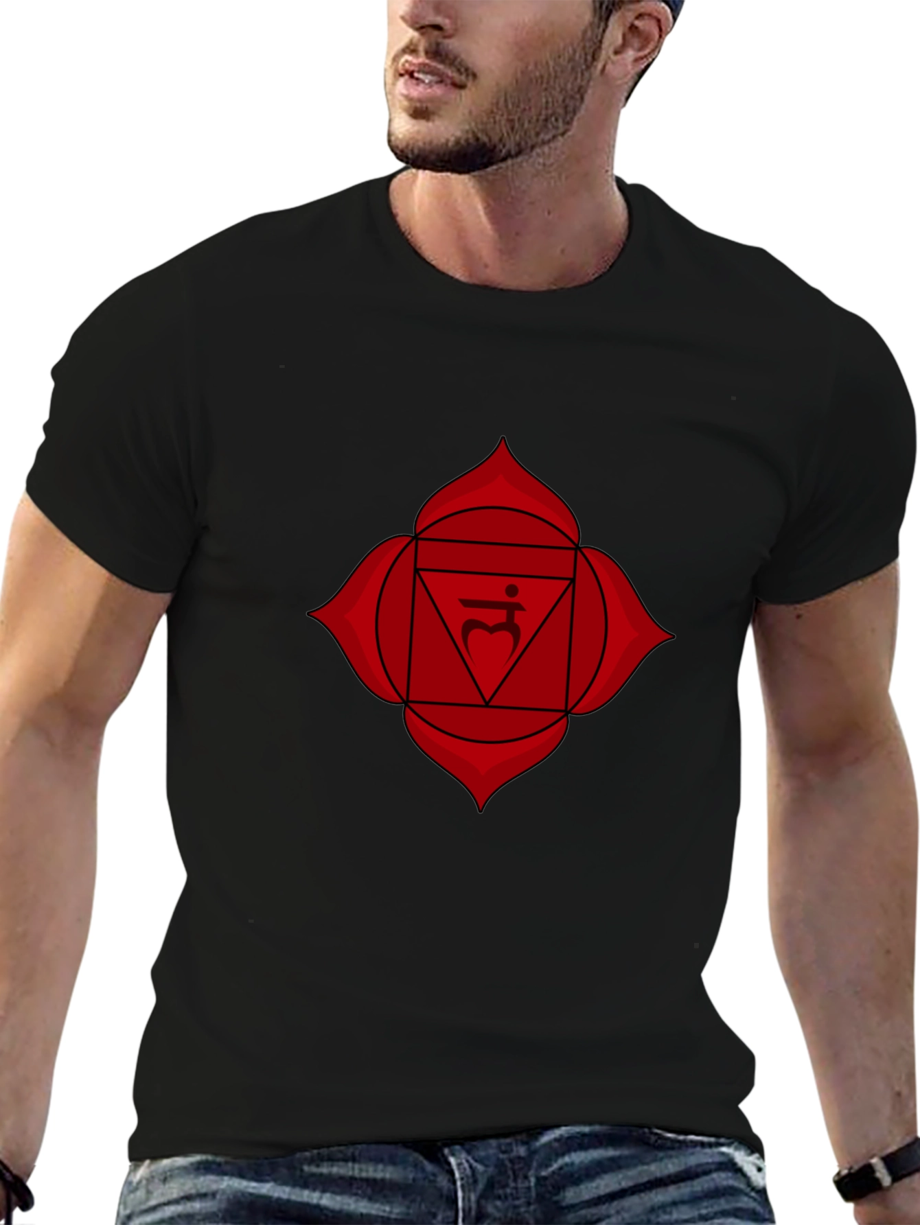 Camiseta Hombre Chakra Raíz