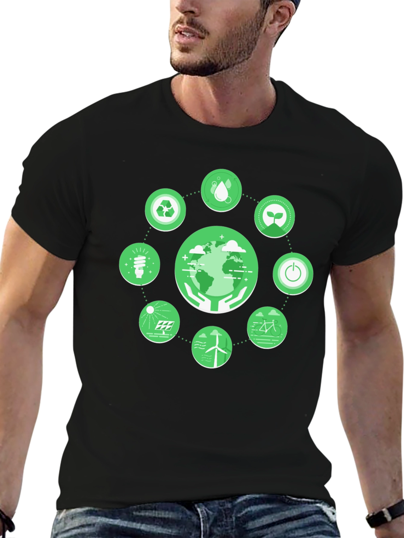 Camiseta Ecológica: Planeta Sostenible