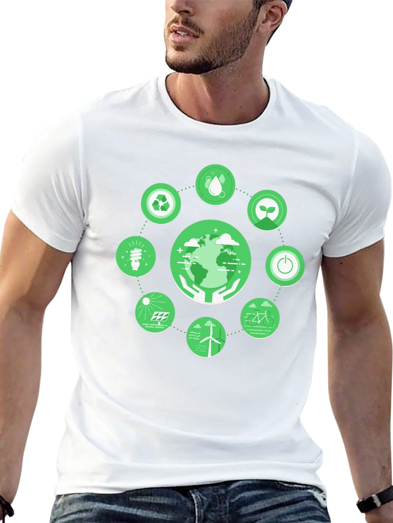 Camiseta Ecológica: Planeta Sostenible