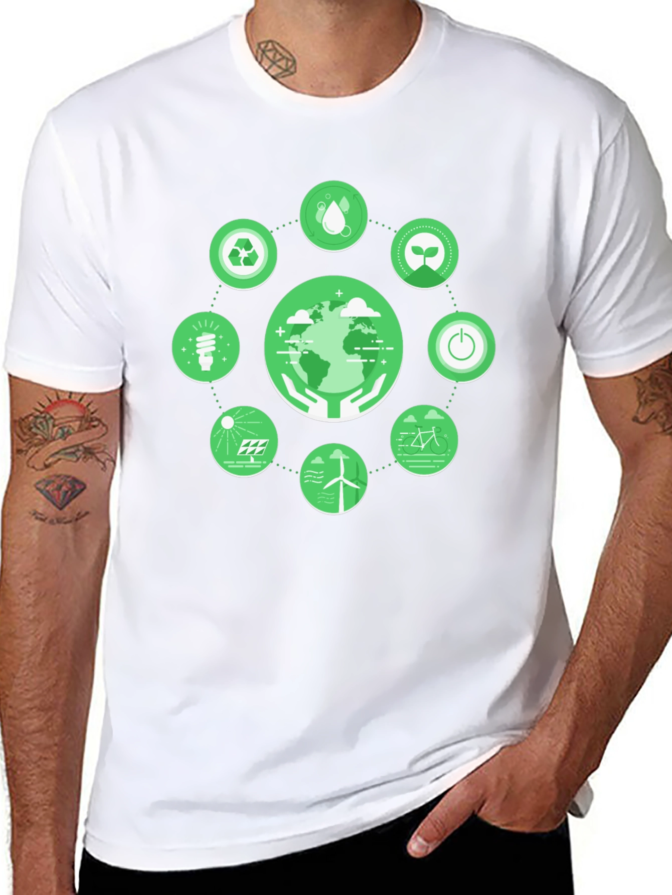 Camiseta Ecológica: Planeta Sostenible