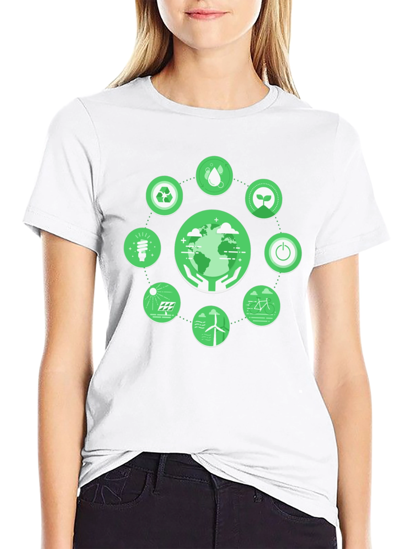 Camiseta Ecológica: Planeta Sostenible