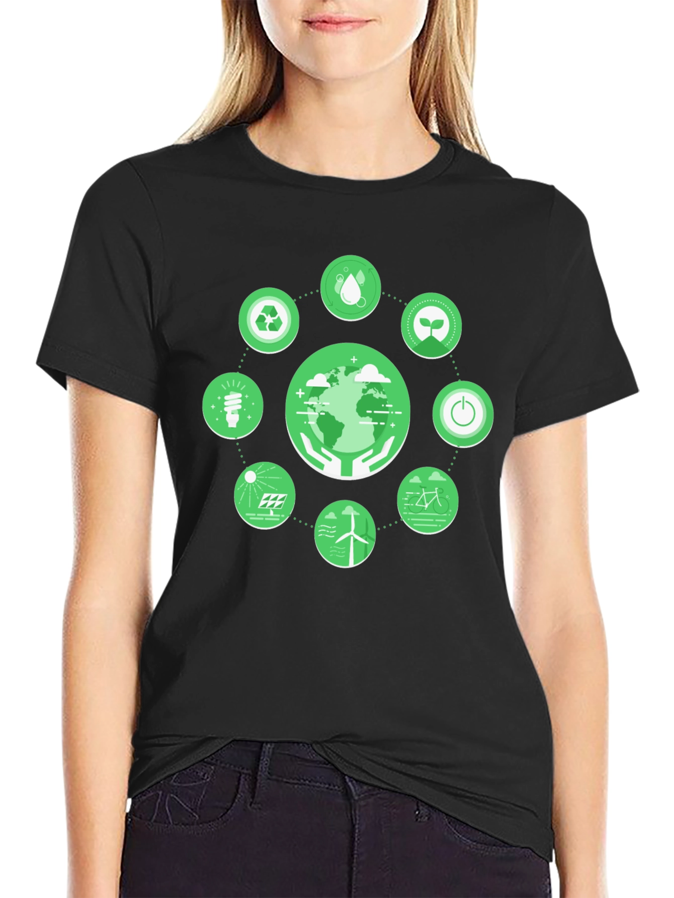 Camiseta Ecológica: Planeta Sostenible