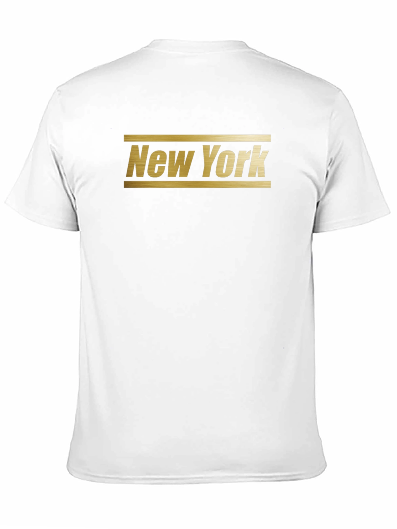 Camiseta Negra New York Estilo Clásico
