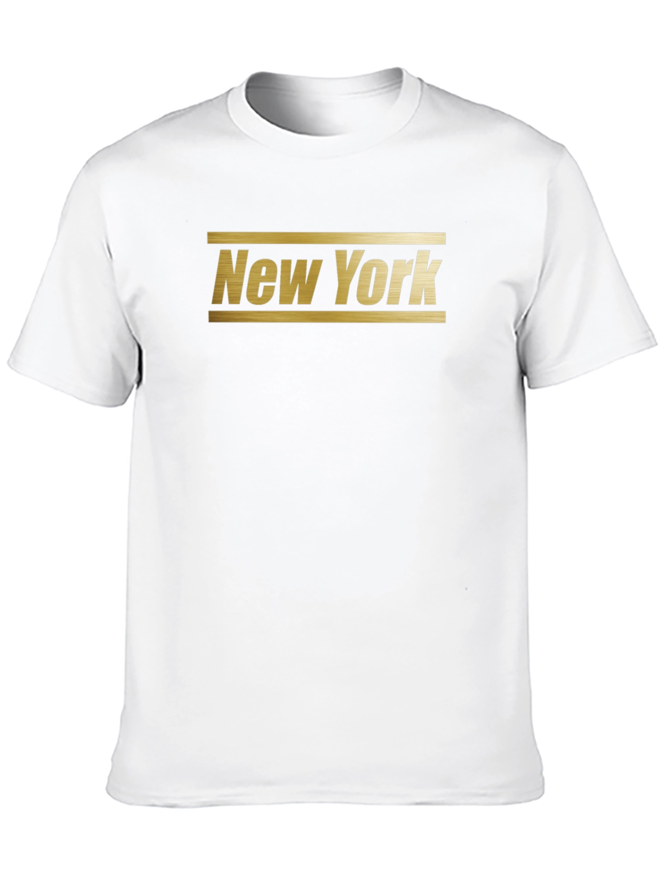 Camiseta Negra New York Estilo Clásico