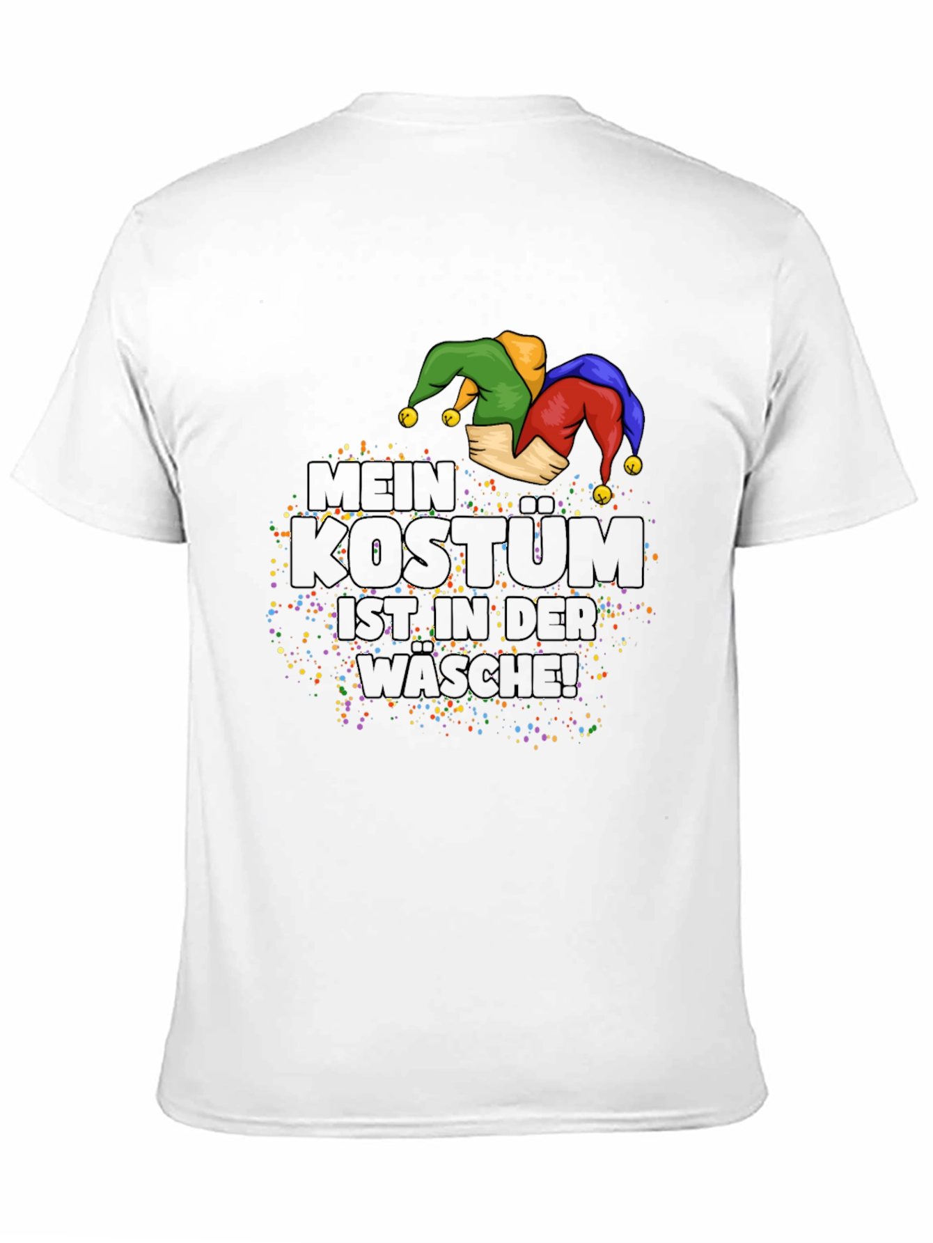 Camiseta Negra Mi Disfraz Está Lavándose