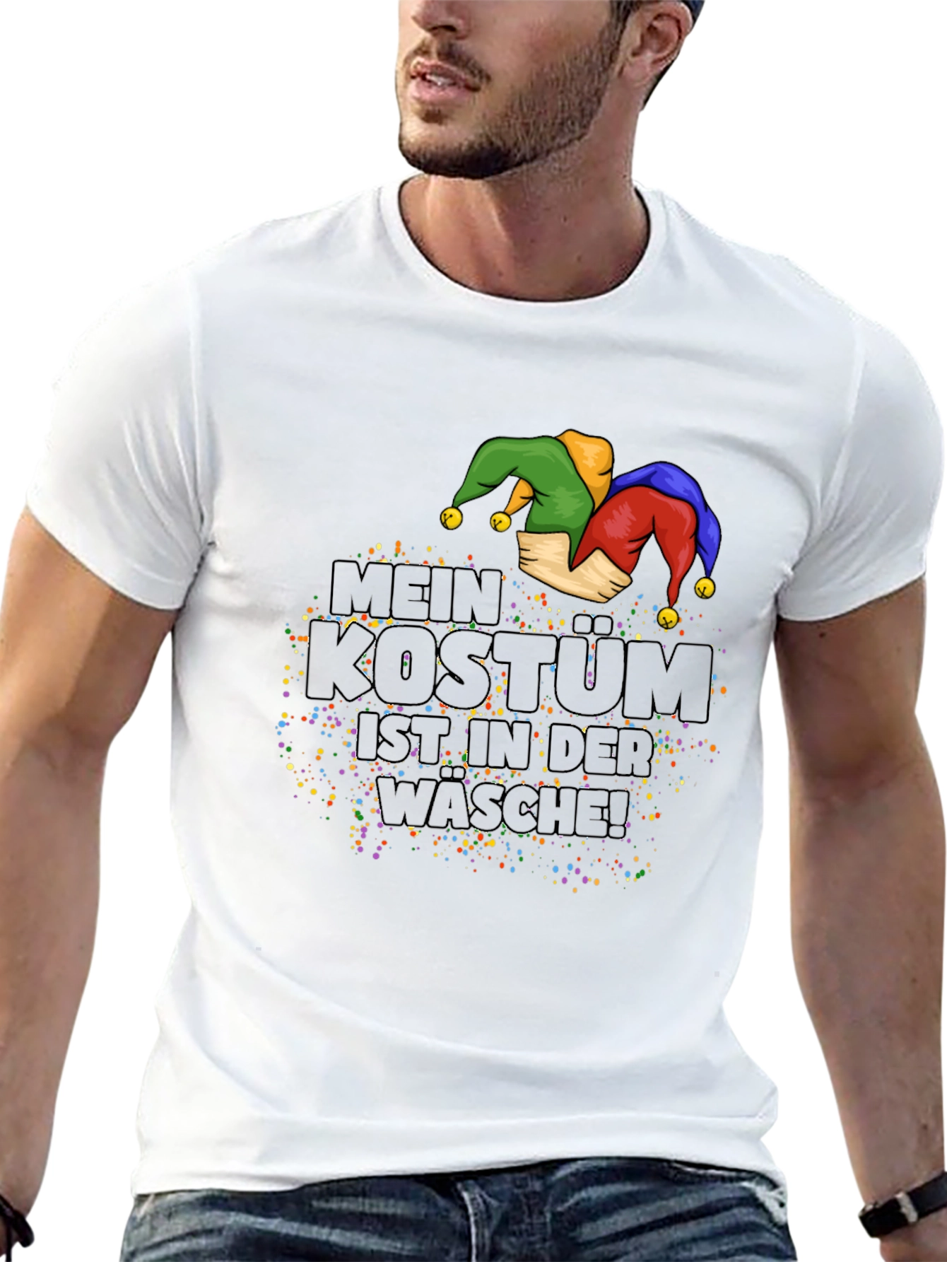 Camiseta Negra Mi Disfraz Está Lavándose