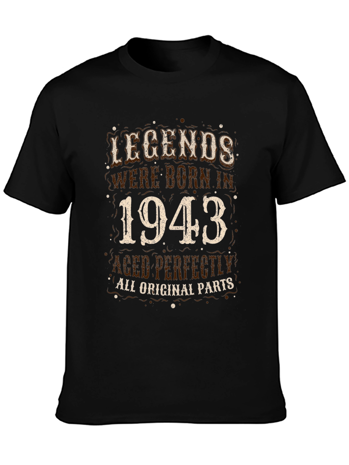 Camiseta Legends Born in 1943 - Edición Limitada