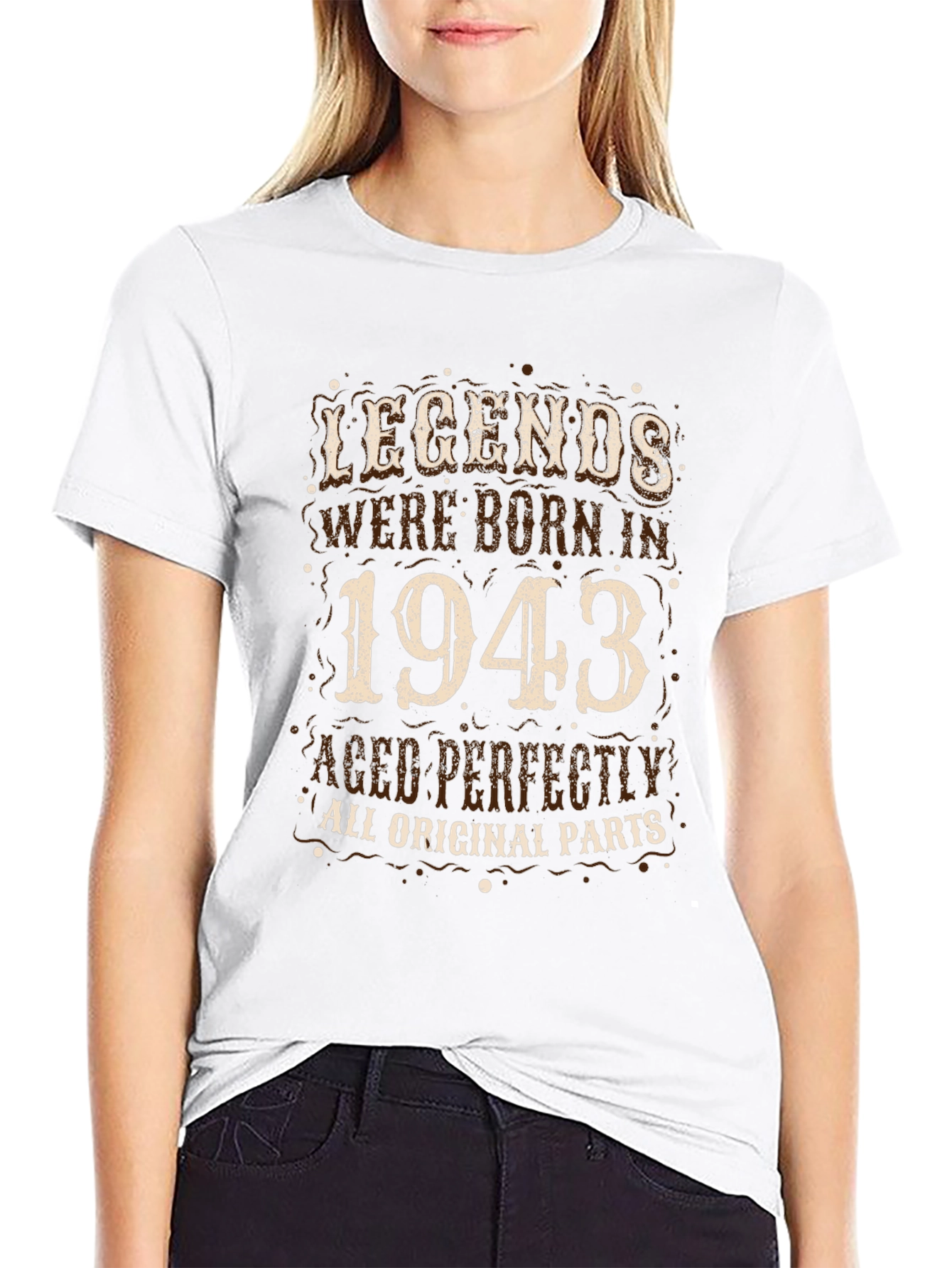 Camiseta Legends Born in 1943 - Edición Limitada