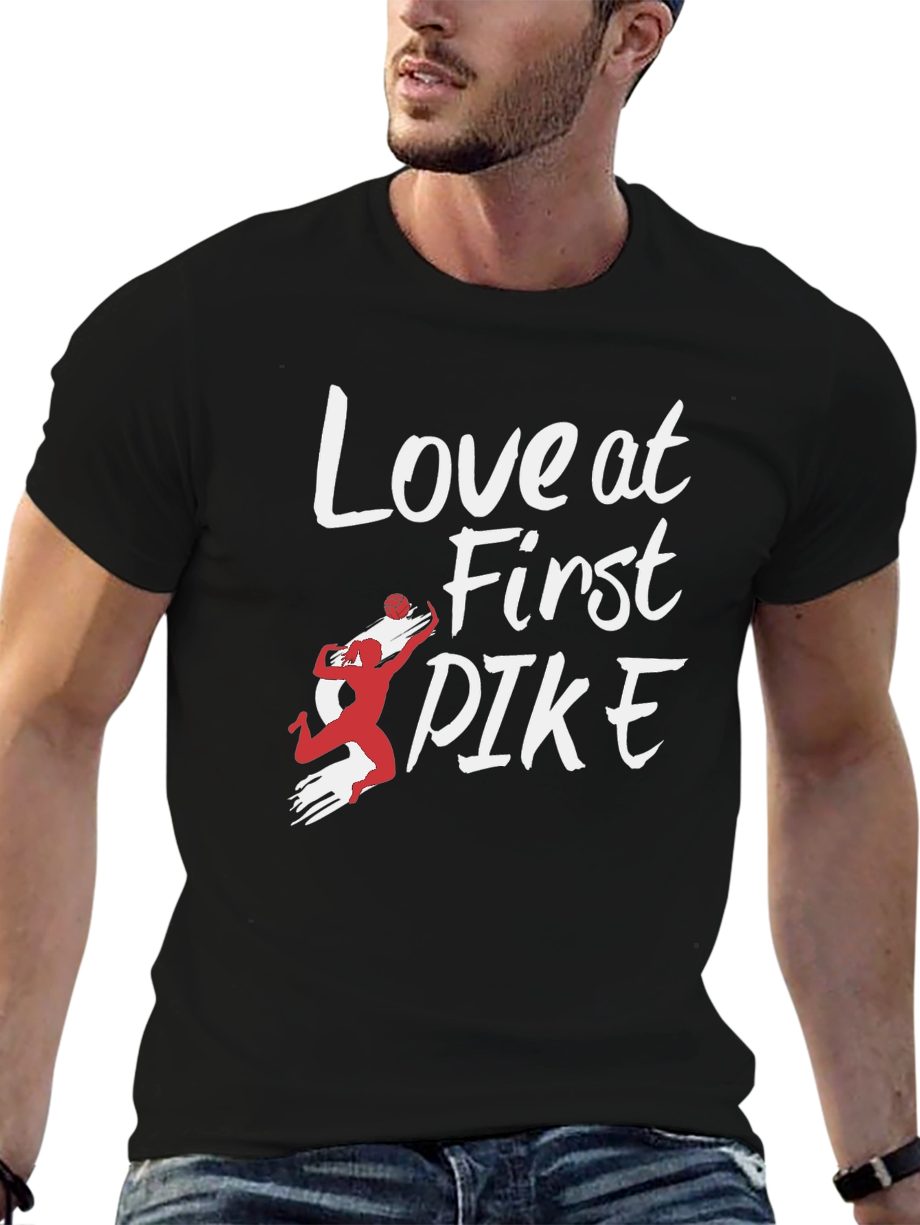 Camiseta Negra Love at First PIKE