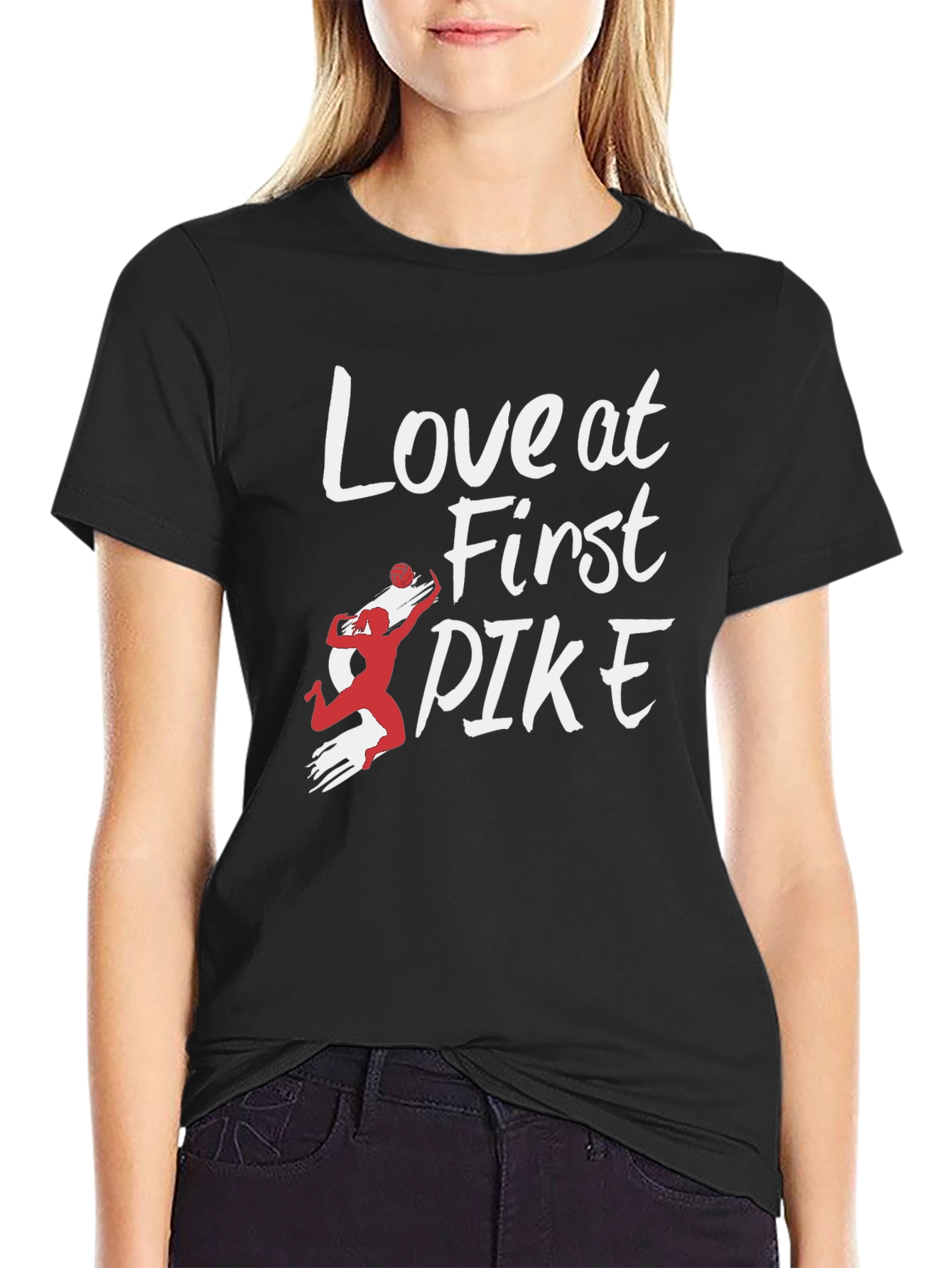 Camiseta Negra Love at First PIKE