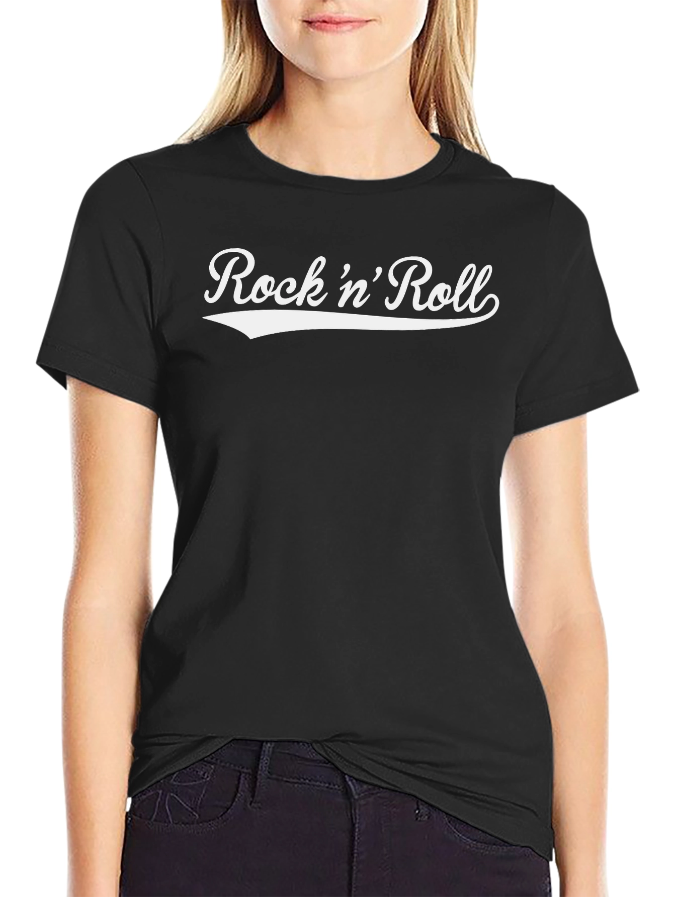 Camiseta Rock n Roll Clásica para Hombre