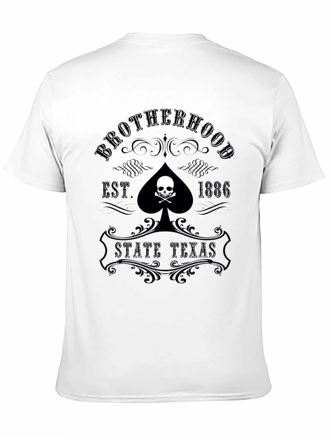 Camiseta Negra Brotherhood State Texas