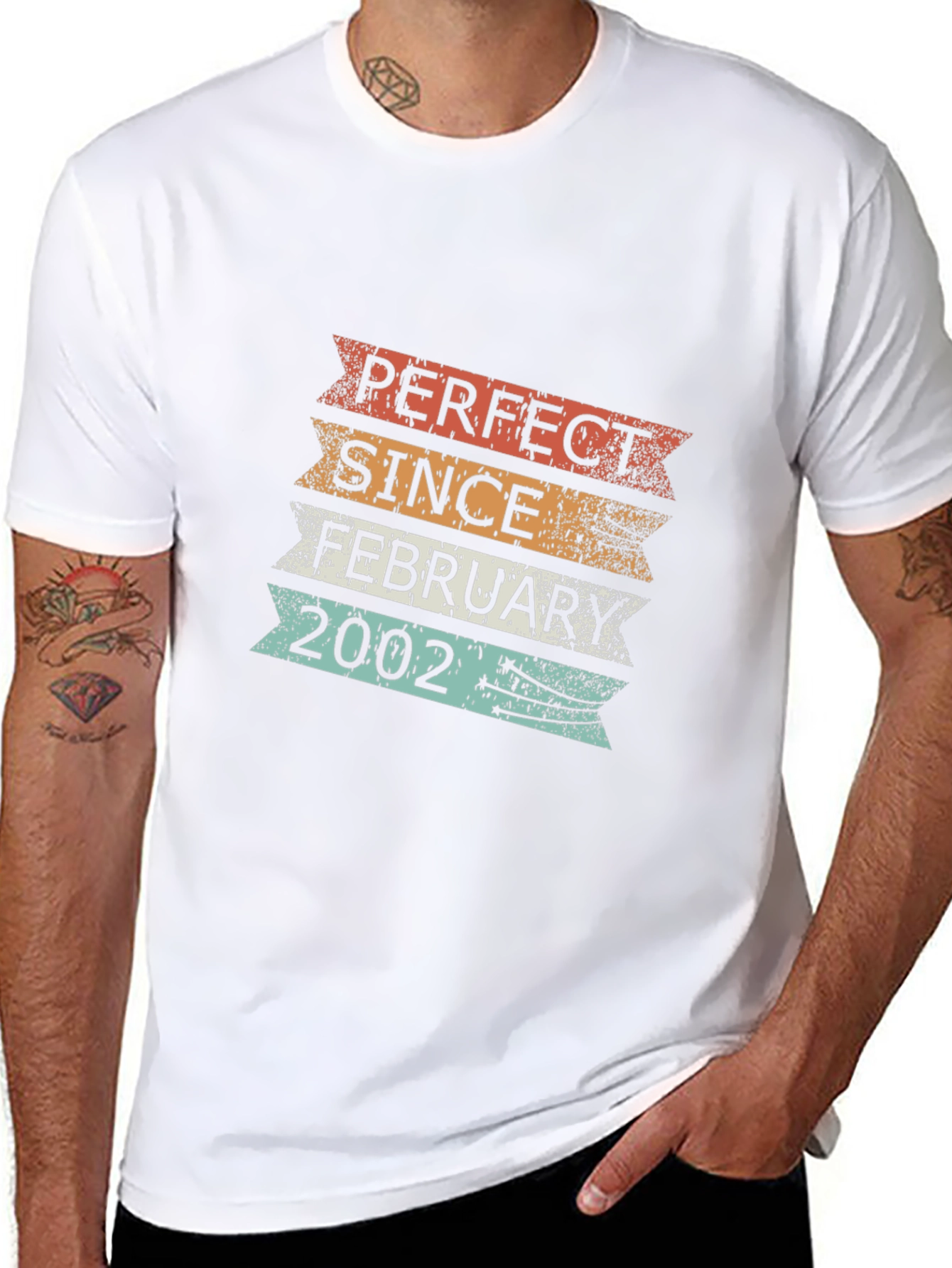 Camiseta Retro Cumpleaños Febrero 2002