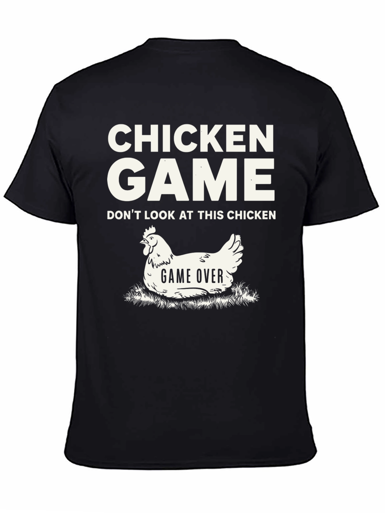 Camiseta Humorística Chicken Game